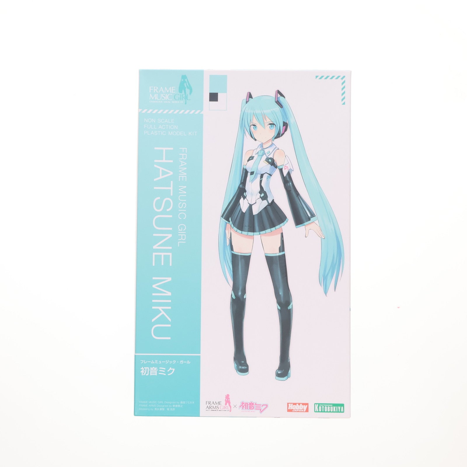 【中古即納】[PTM] フレームミュージック・ガール 初音ミク フレームアームズ・ガール VOCALOID(ボーカロイド) プラモデル(FG059) コトブキヤ(20200718)