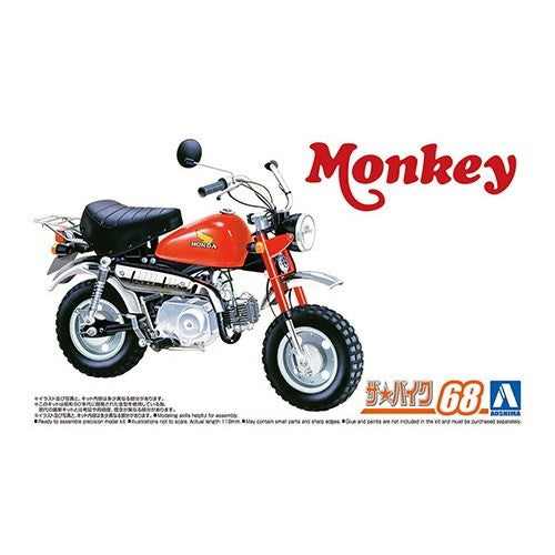 【中古即納】[PTM] (再々販) ザ・バイク No.68 1/12 ホンダ Z50J-1 モンキー '78 プラモデル(064344) アオシマ(20251006)