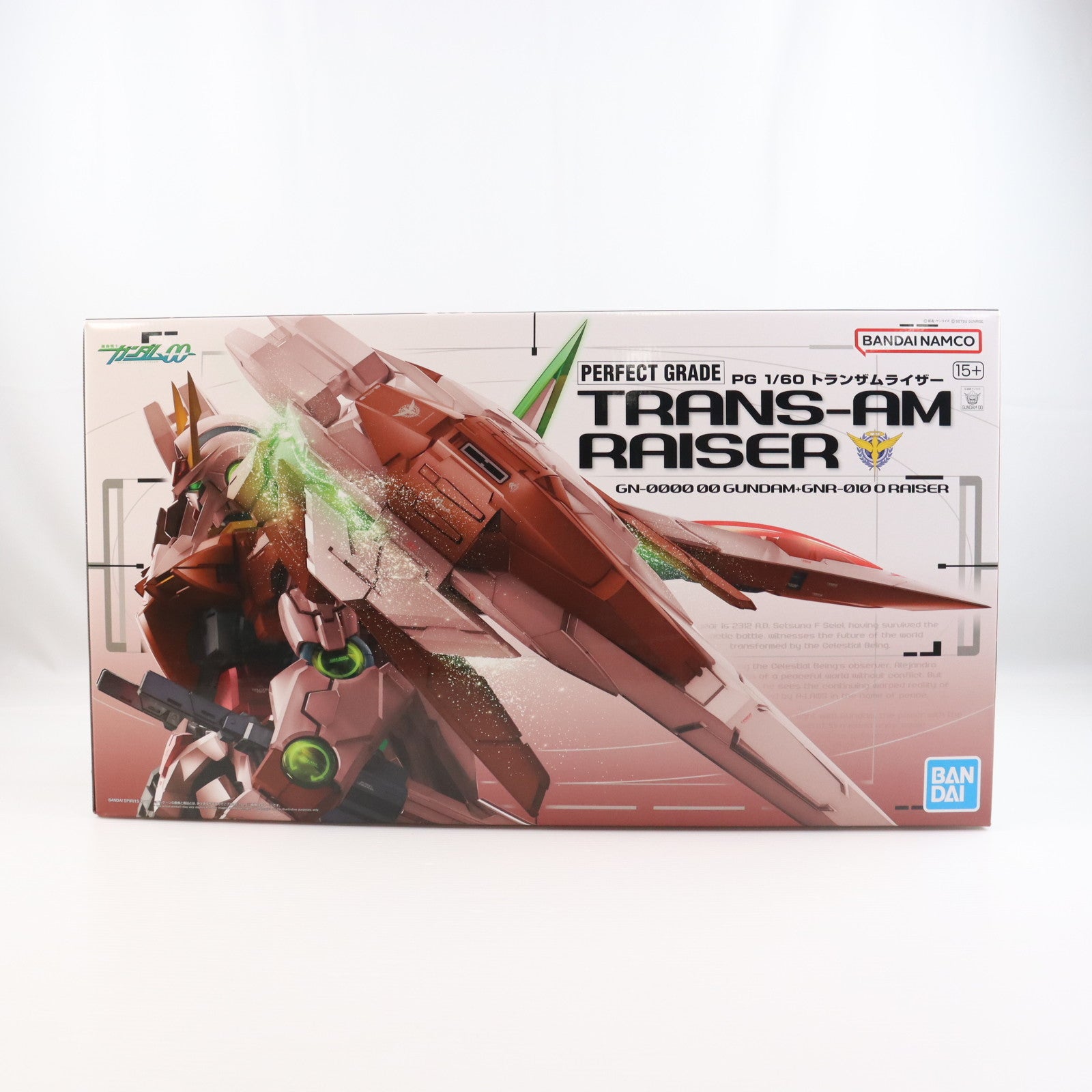 【中古即納】[PTM] プレミアムバンダイ限定 PG 1/60 GN-0000+GNR-010 トランザムライザー 機動戦士ガンダム00(ダブルオー) プラモデル(5063567) バンダイスピリッツ(20251017)