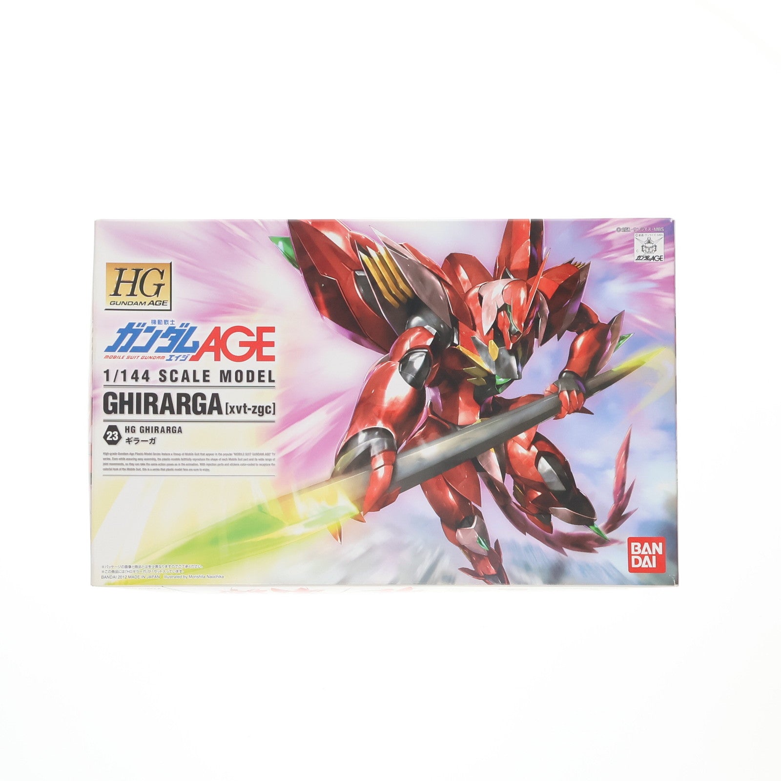 【中古即納】[PTM] HG 1/144 ギラーガ 機動戦士ガンダムAGE(エイジ) プラモデル バンダイ(20171202)