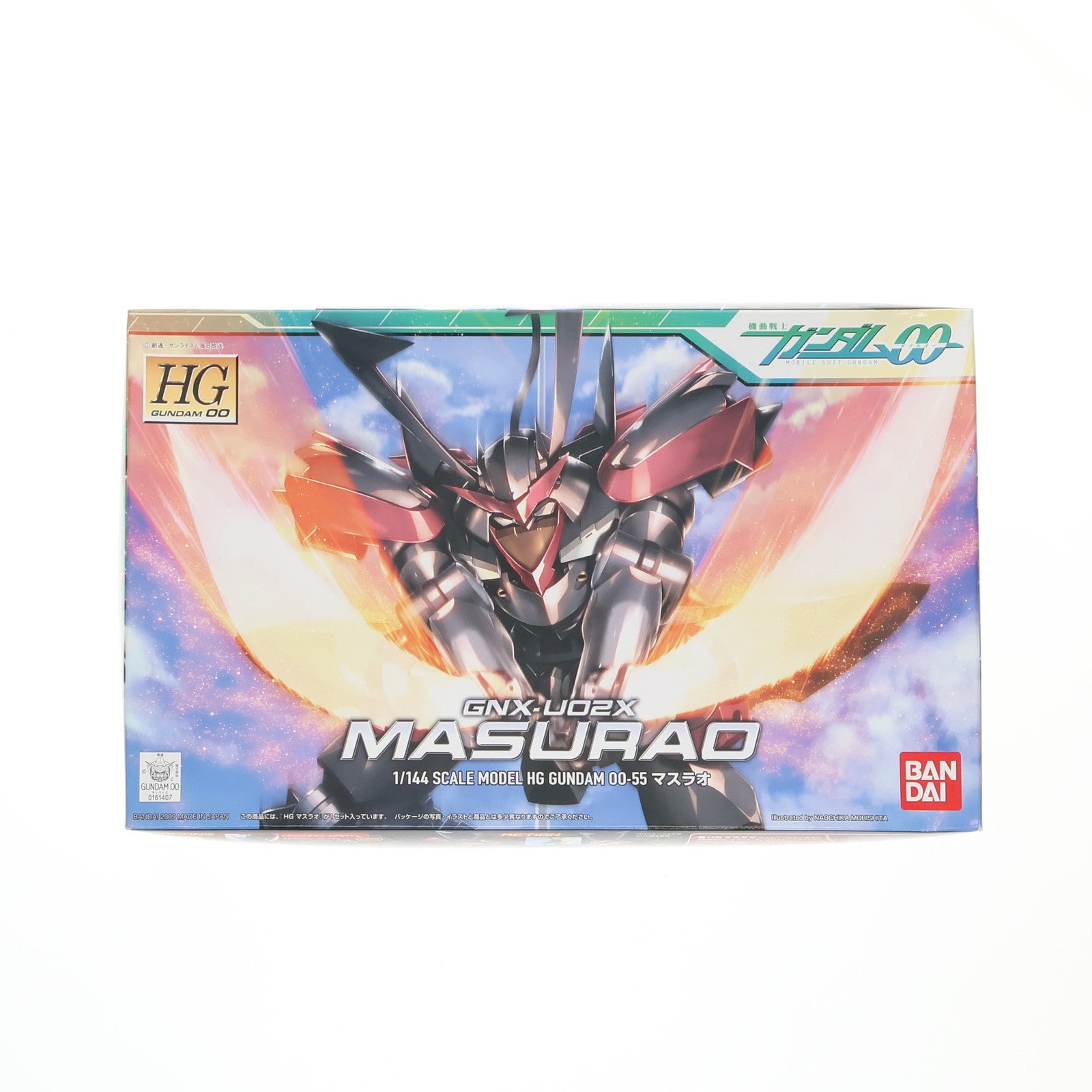 【中古即納】[PTM] HG 1/144 GNX-U02X マスラオ 機動戦士ガンダム00(ダブルオー) プラモデル(0161407) バンダイ(20091215)
