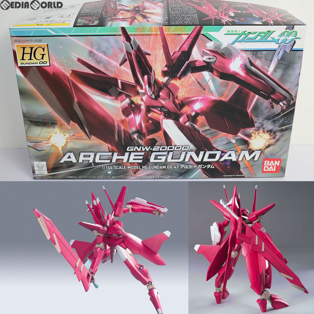 【中古即納】[PTM] HG 1/144 アルケーガンダム 機動戦士ガンダム00(ダブルオー) プラモデル バンダイ(20180525)