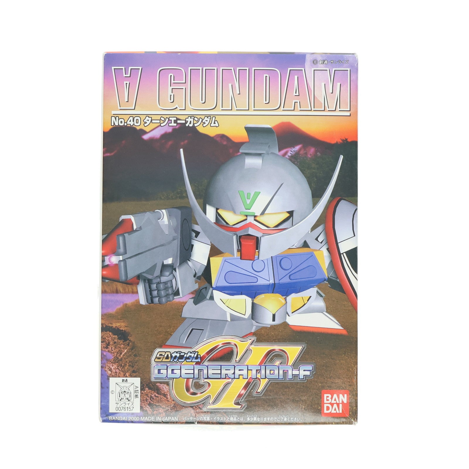 【中古即納】[PTM] SDガンダム BB戦士 40 ターンエーガンダム SDガンダム G-GENERATION-F プラモデル バンダイ(20170224)