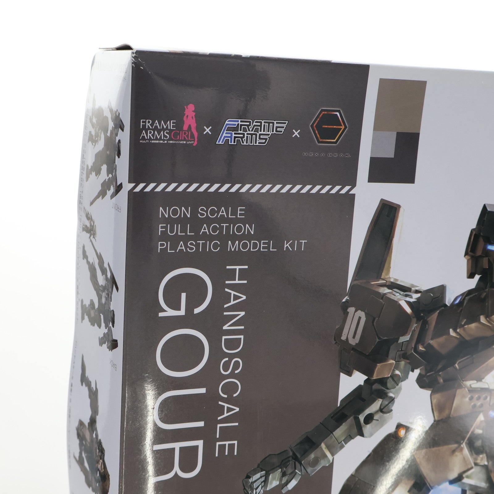 【中古即納】[PTM] フレームアームズ・ガール ハンドスケール 轟雷(ごうらい) with 迅雷アーマー プラモデル(FG106) コトブキヤ(20211128)