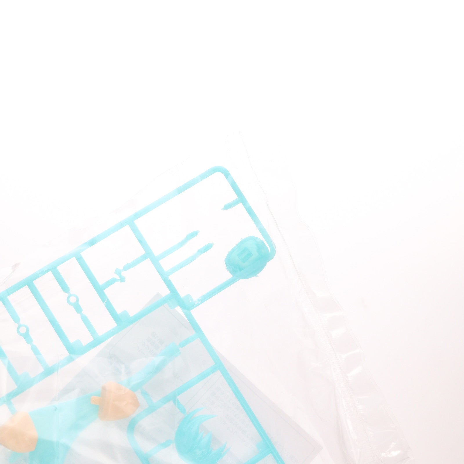 【中古即納】[PTM] (特典単品) フレームミュージック・ガール 初音ミク用 クリア成型髪の毛パーツ&タンポ無し顔パーツ コトブキヤショップ限定特典 フレームアームズ・ガール VOCALOID(ボーカロイド) プラモデル(TT350) コトブキヤ(20181128)