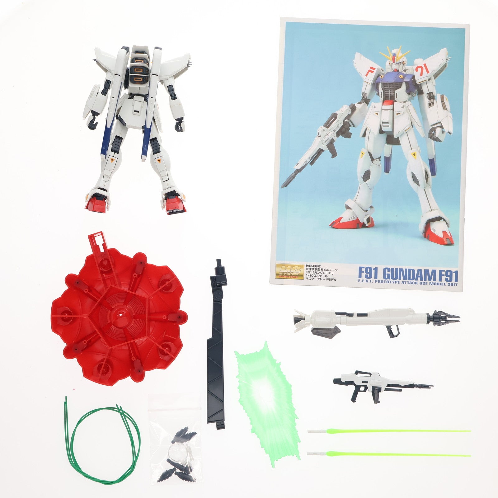 【中古即納】[PTM] MG 1/100 F91 ガンダムF91 機動戦士ガンダムF91 プラモデル(0145070) バンダイ(20131025)