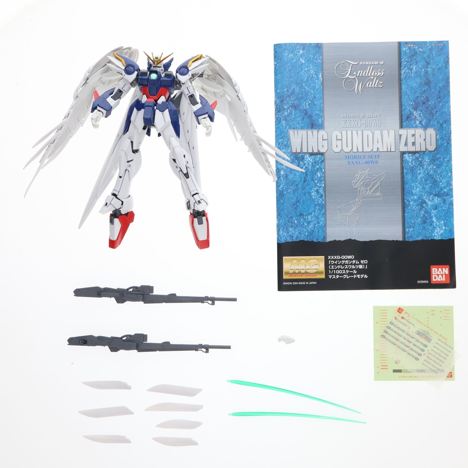 【中古即納】[PTM] MG 1/100 XXXG-00W0 ウイングガンダムゼロ(エンドレスワルツ版) 新機動戦記ガンダムW Endless Waltz(ウイング エンドレスワルツ) プラモデル(0129454) バンダイ(20171202)
