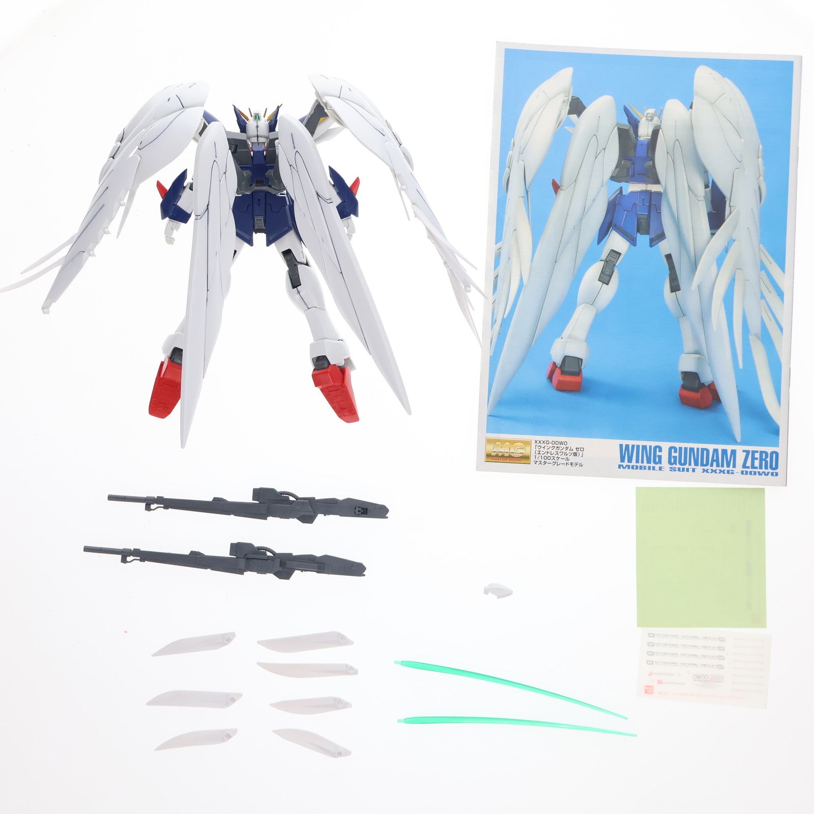 【中古即納】[PTM] MG 1/100 XXXG-00W0 ウイングガンダムゼロ(エンドレスワルツ版) 新機動戦記ガンダムW Endless Waltz(ウイング エンドレスワルツ) プラモデル(0129454) バンダイ(20171202)