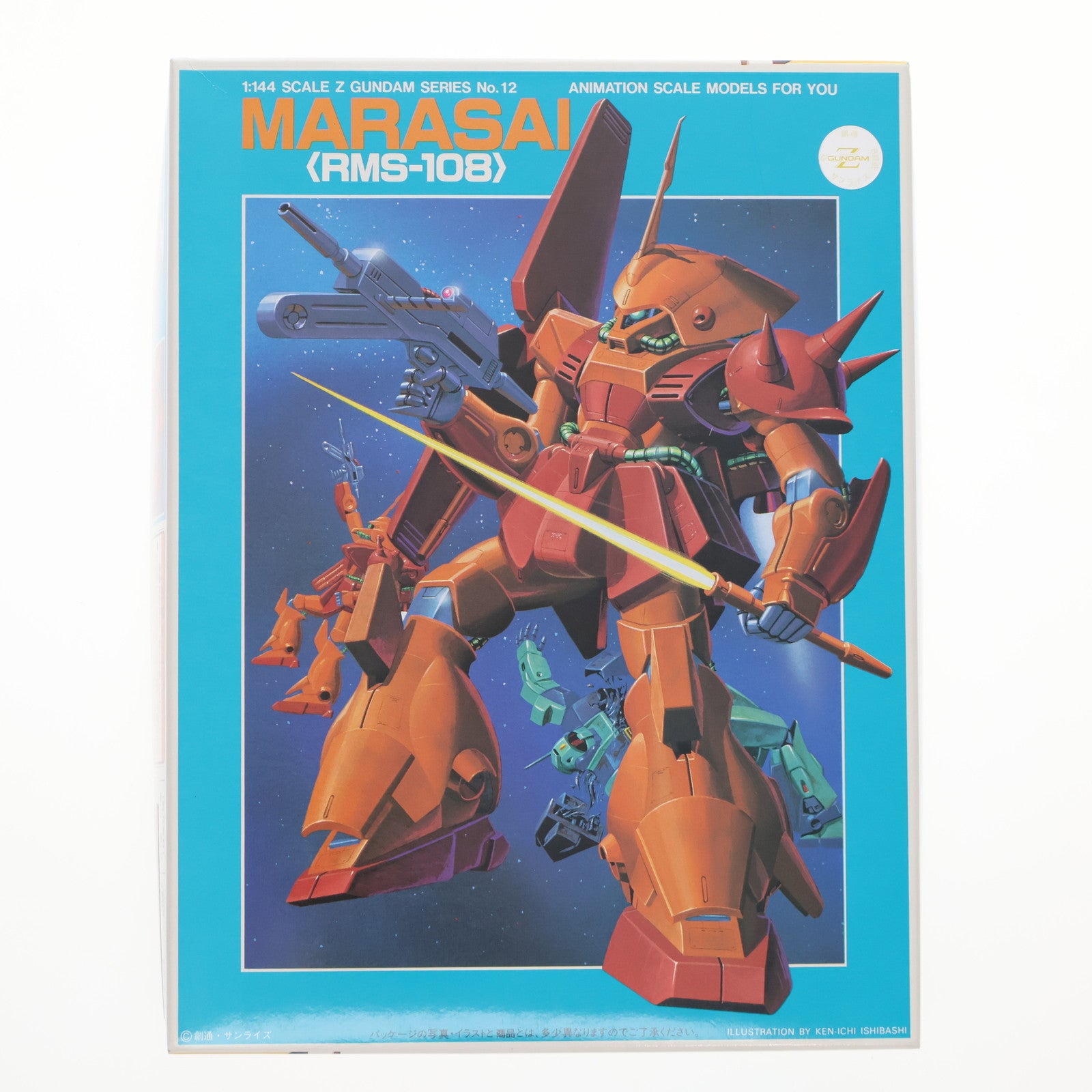 【中古即納】[PTM] 1/144 RMS-108 マラサイ 機動戦士Zガンダム シリーズ No.12 プラモデル(0504491) バンダイ(19941231)