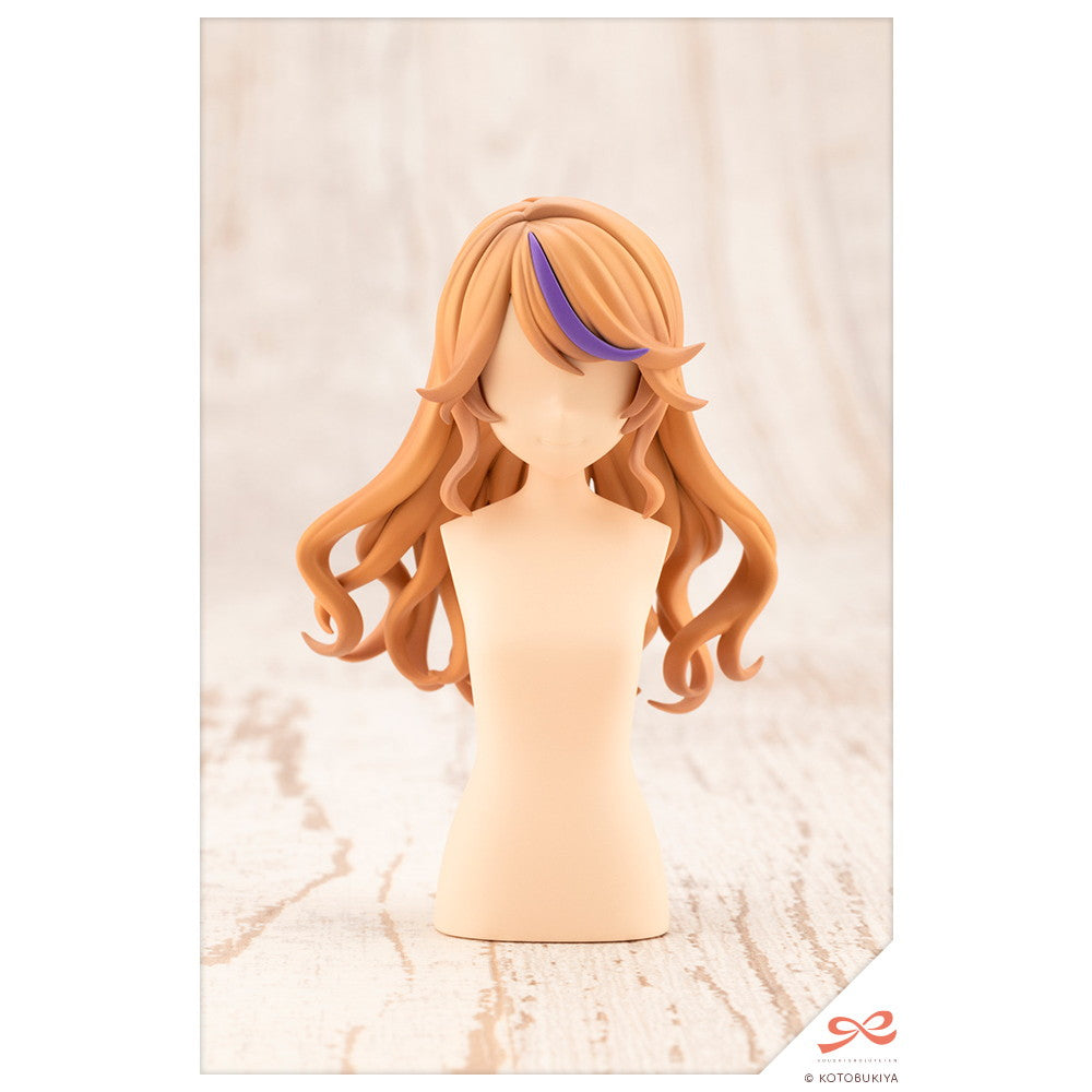 【中古即納】[PTM] 創彩少女庭園 1/10 アレンジウィッグ ロングウェーブヘア プラモデル用アクセサリ(JK054) コトブキヤ(20250228)