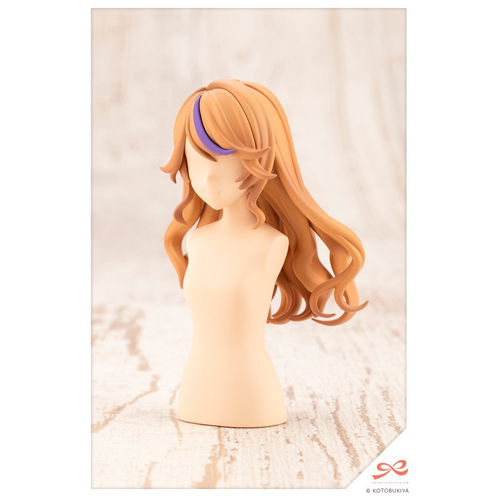 【中古即納】[PTM] 創彩少女庭園 1/10 アレンジウィッグ ロングウェーブヘア プラモデル用アクセサリ(JK054) コトブキヤ(20250228)