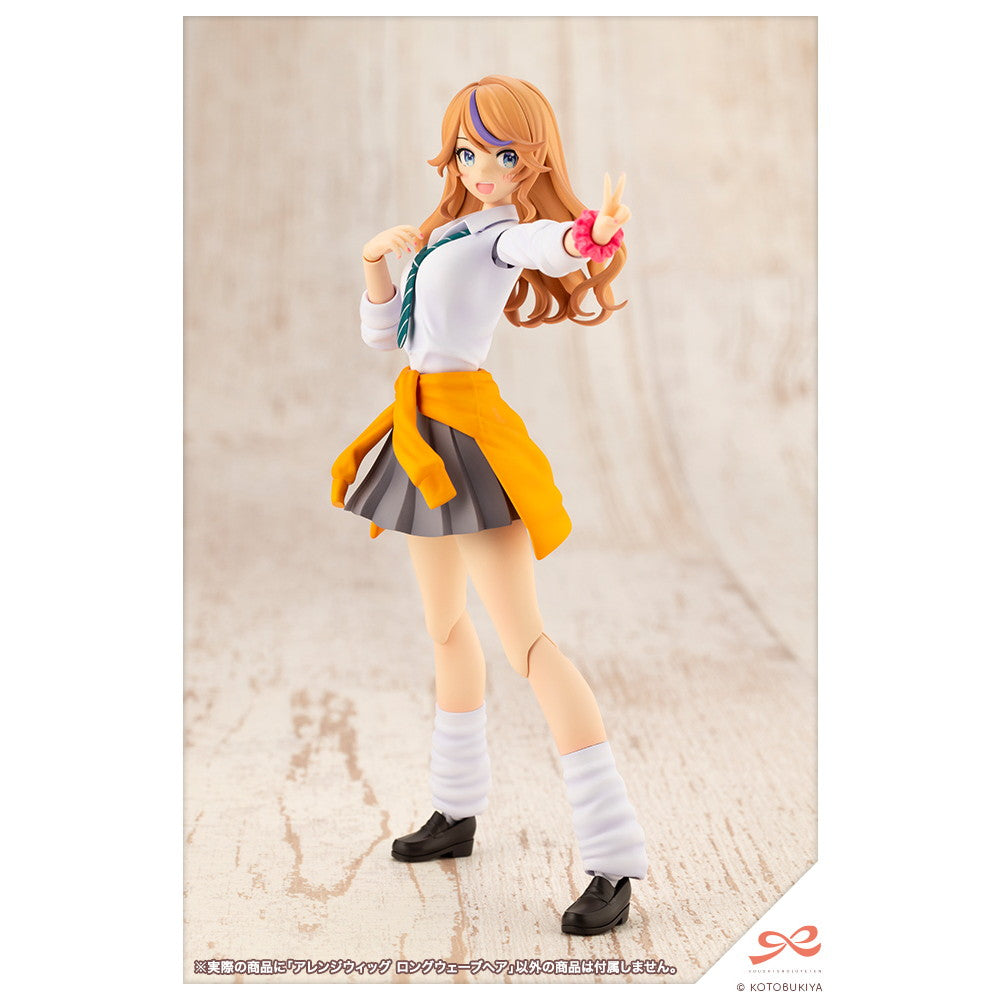 【中古即納】[PTM] 創彩少女庭園 1/10 アレンジウィッグ ロングウェーブヘア プラモデル用アクセサリ(JK054) コトブキヤ(20250228)