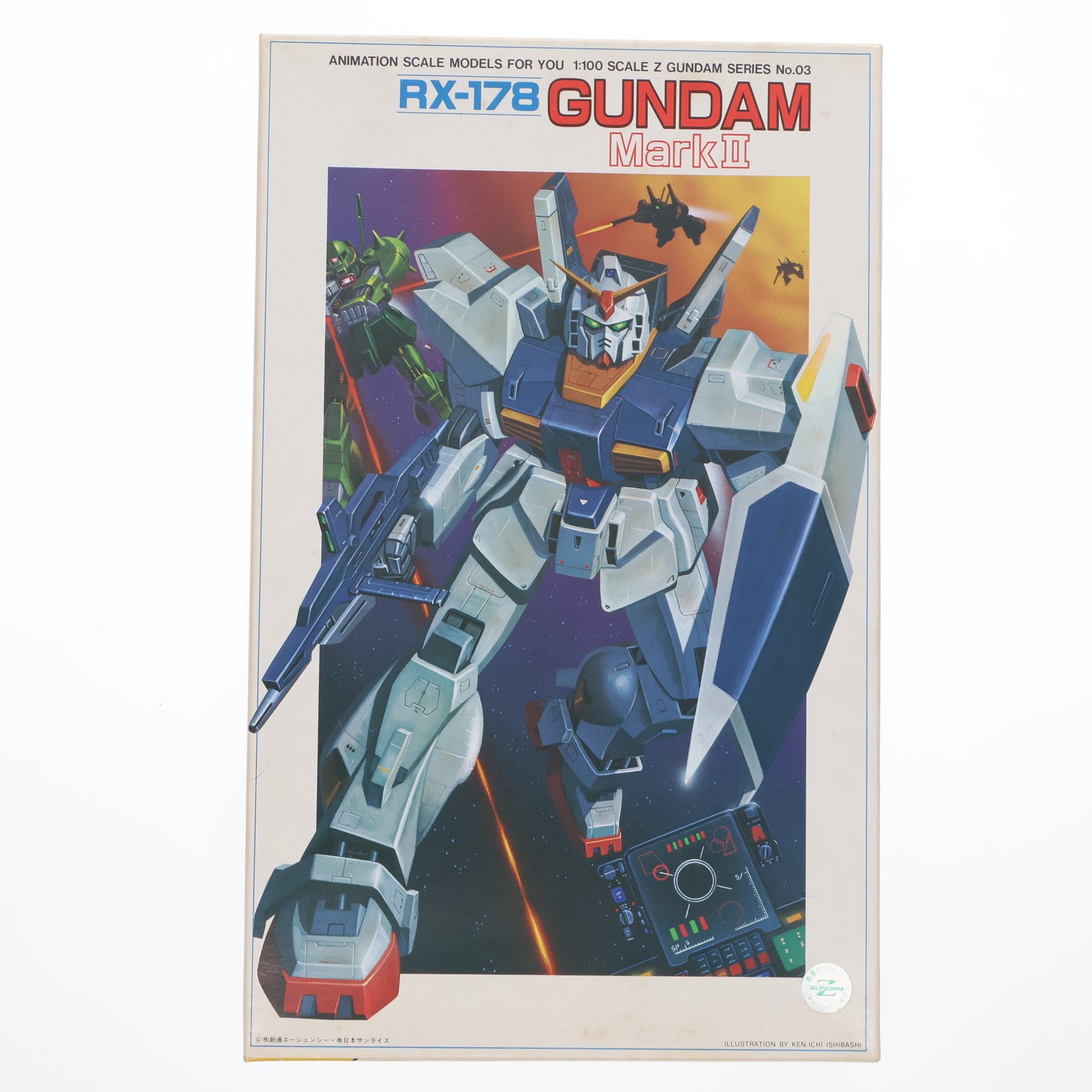 【中古即納】[PTM] 1/100 RX-178 ガンダムマークII 機動戦士Zガンダム シリーズ No.03 プラモデル(0503753) バンダイ(20160930)