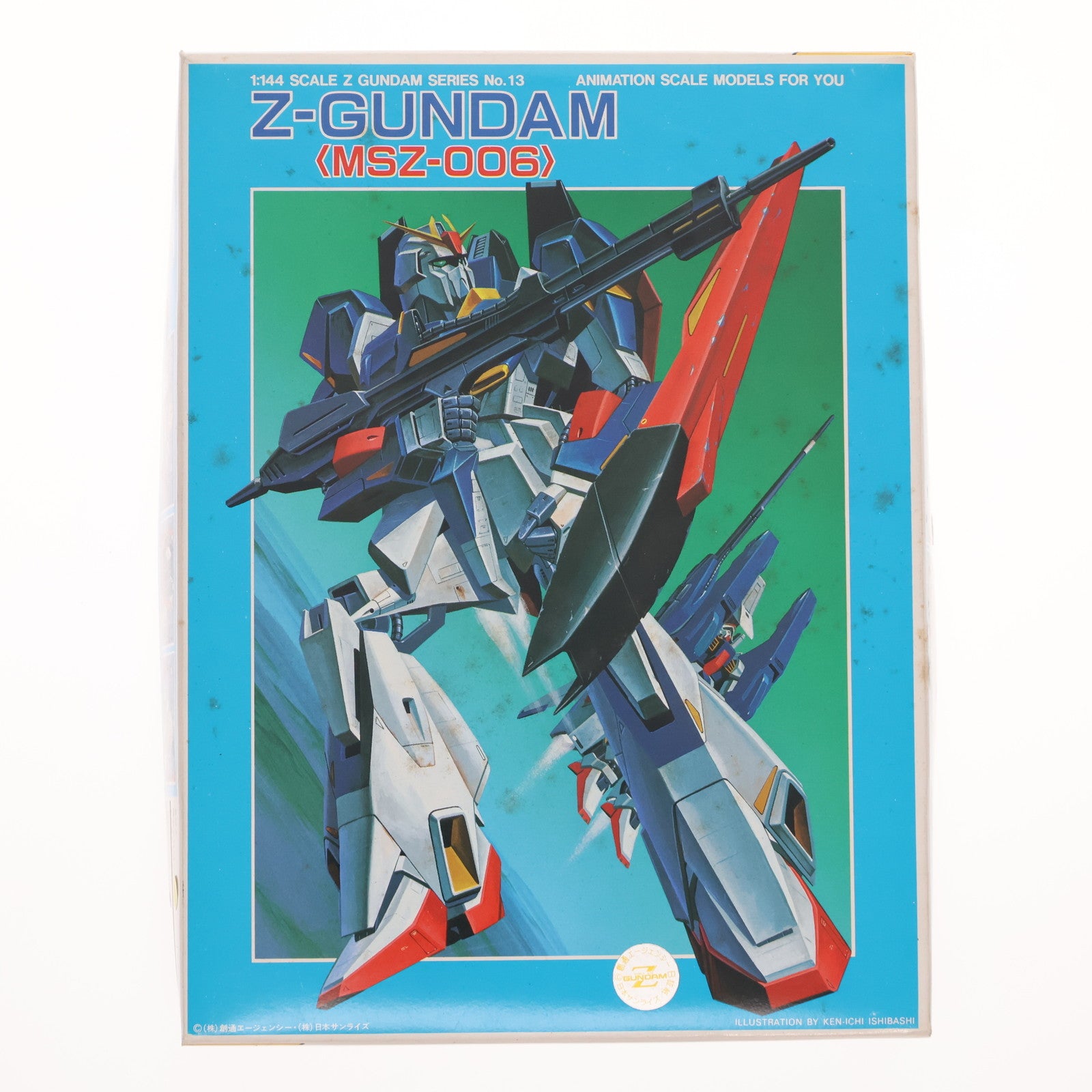【中古即納】[PTM] 1/144 MSZ-006 ゼータガンダム 機動戦士Zガンダム シリーズNo.13 プラモデル(0504489) バンダイ(20160930)