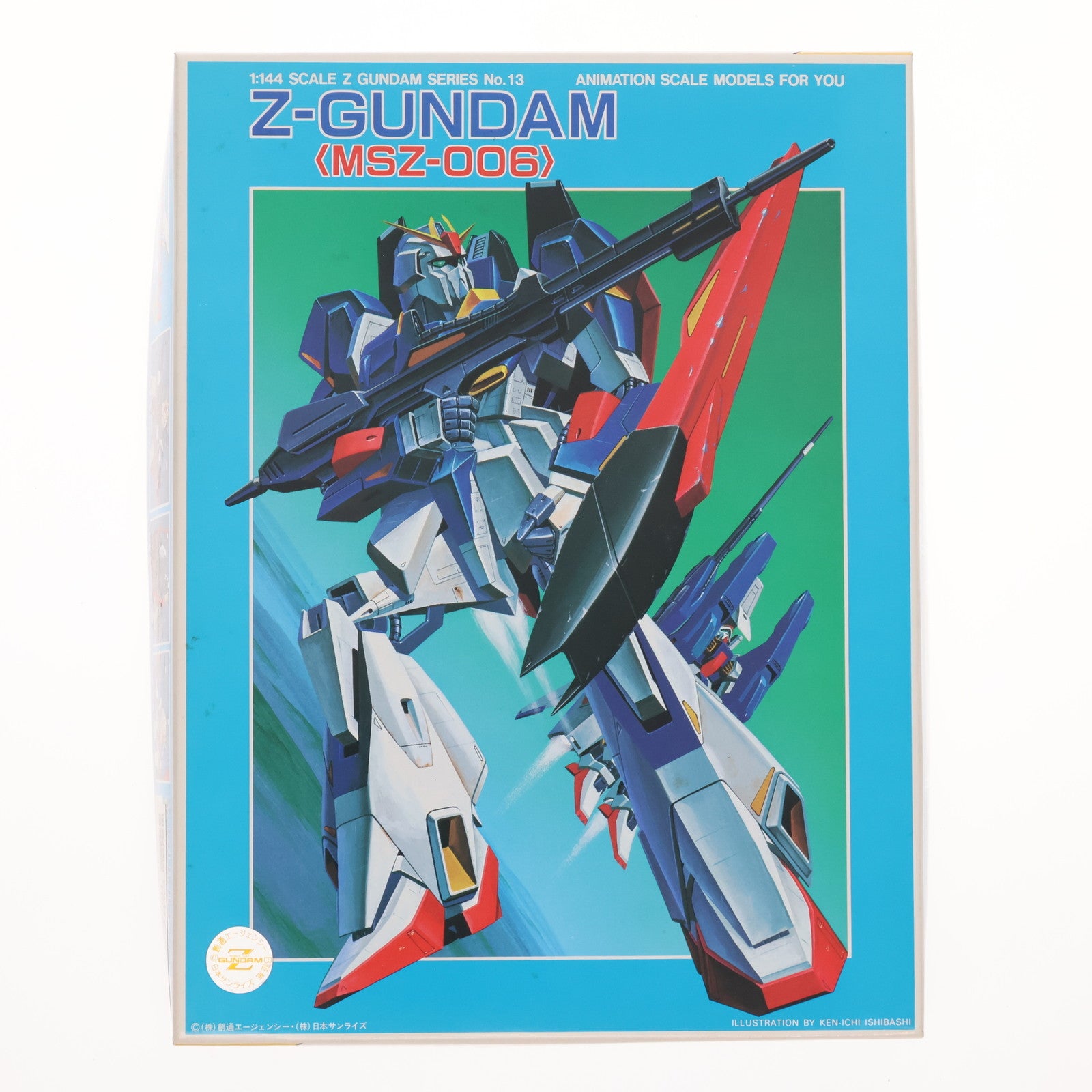【中古即納】[PTM] 1/144 MSZ-006 ゼータガンダム 機動戦士Zガンダム シリーズNo.13 プラモデル(0504489) バンダイ(20160930)