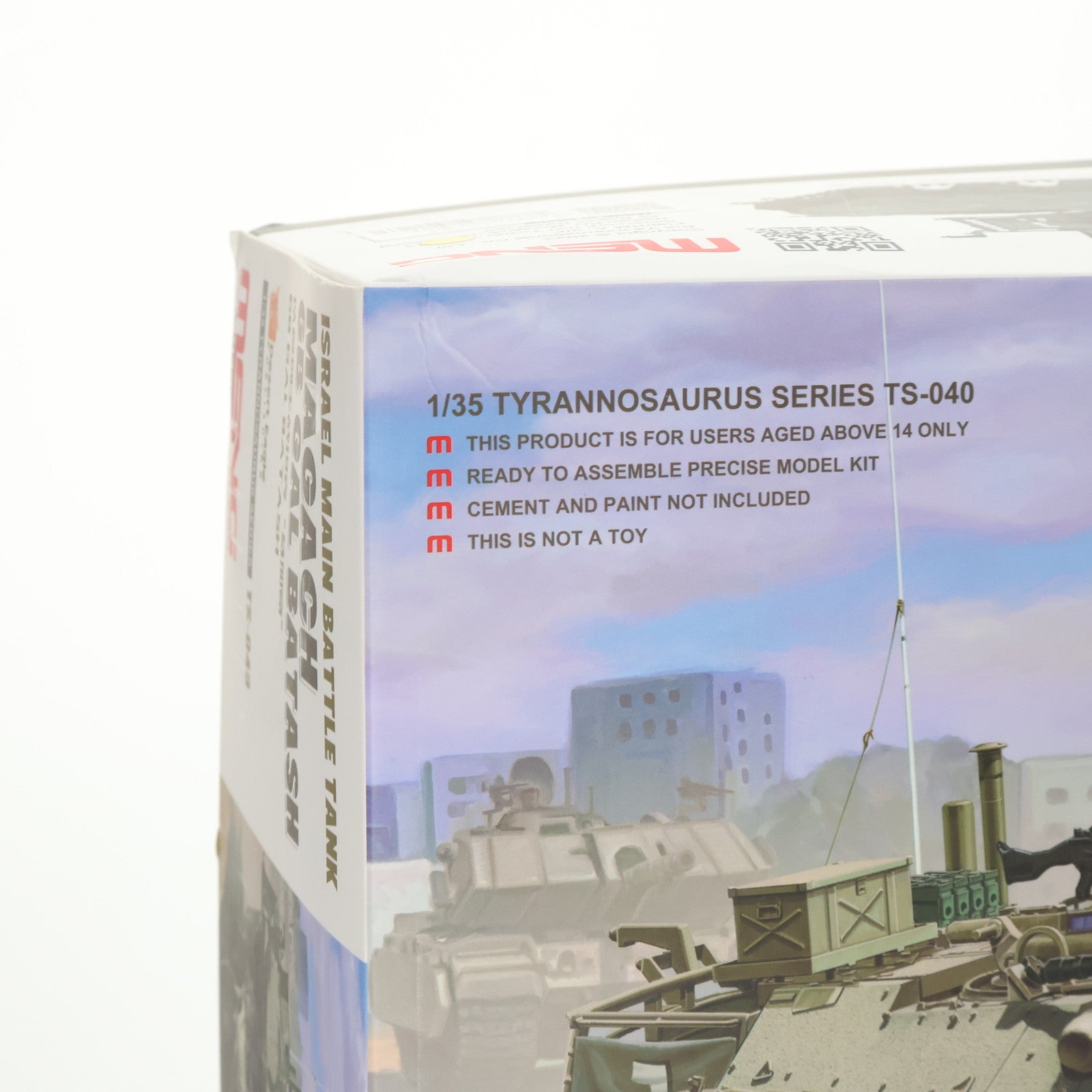 【中古即納】[PTM] 1/35 イスラエル主力戦車 マガフ 6B ガル・バタシュ プラモデル(MENTS-040) MENG Model(モンモデル)(20190119)
