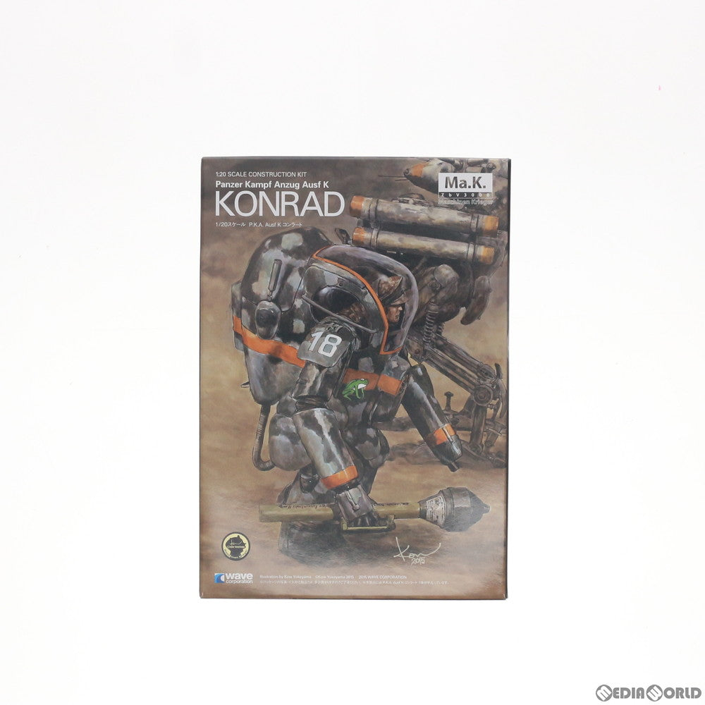 【中古即納】[PTM] 1/20 Panzer Kampf Anzug Ausf K コンラート マシーネンクリーガー プラモデル(MK-023) ウェーブ(WAVE)(20151001)
