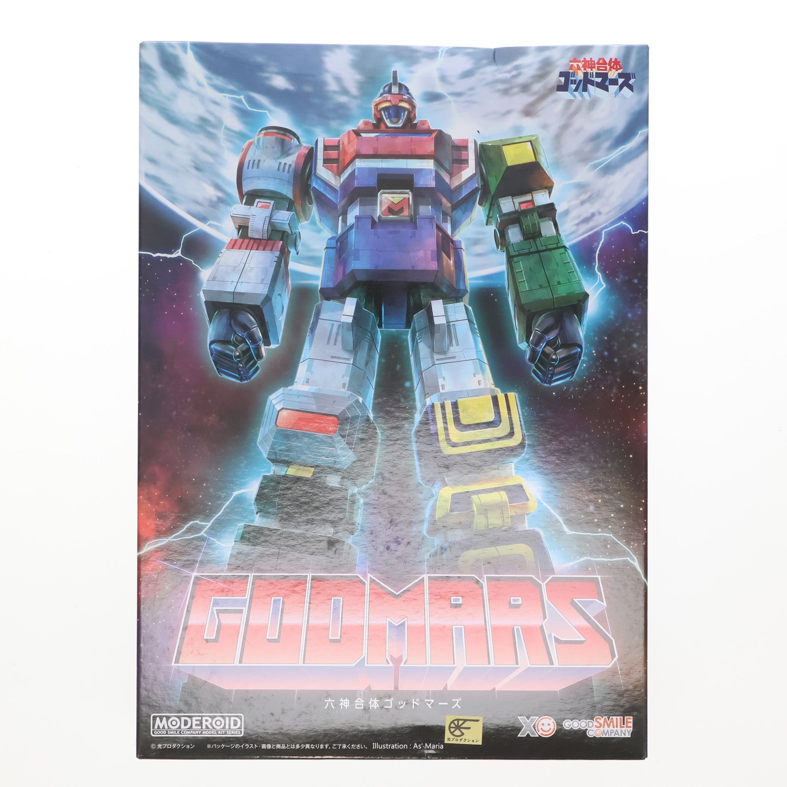 【中古即納】[PTM] (3次再販) MODEROID(モデロイド) 六神合体ゴッドマーズ プラモデル グッドスマイルカンパニー(20250207)