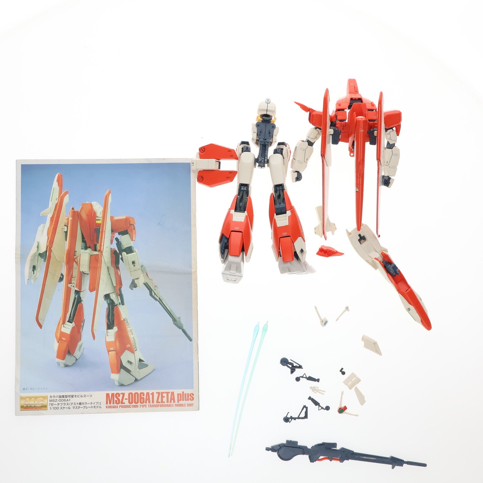【中古即納】[PTM] MG 1/100 ゼータプラステストカラー ガンダム・センチネル プラモデル(5062916) バンダイ(20011029)