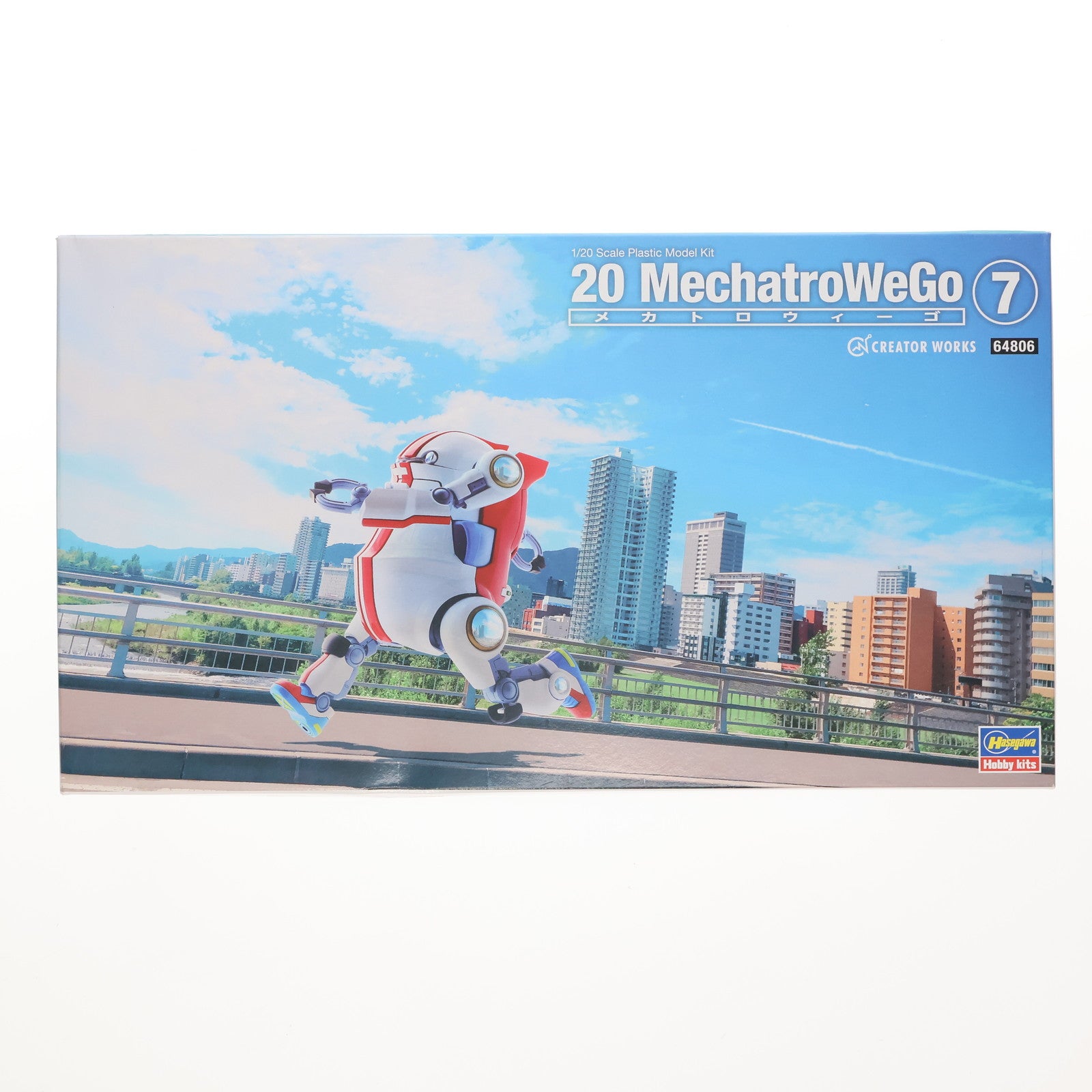 【中古即納】[PTM] クリエイターワークスシリーズ 1/20 20 メカトロウィーゴ No.07 すぽーつ 『JPN』 プラモデル(64806) ハセガワ(20231001)