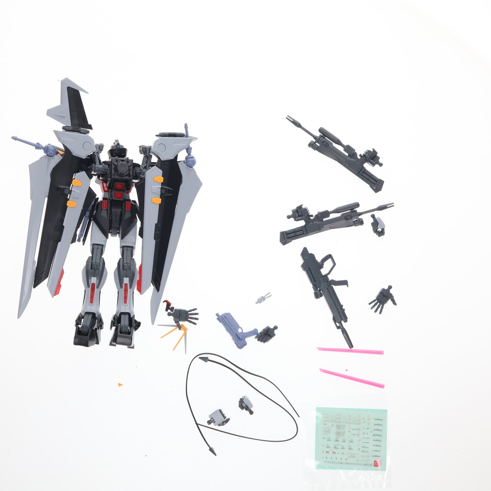 【中古即納】[PTM] (再販) MG 1/100 GAT-X105E ストライクノワールガンダム 機動戦士ガンダムSEED(シード) C.E.73 STARGAZER(スターゲイザー) プラモデル(5064128) バンダイスピリッツ(20241031)