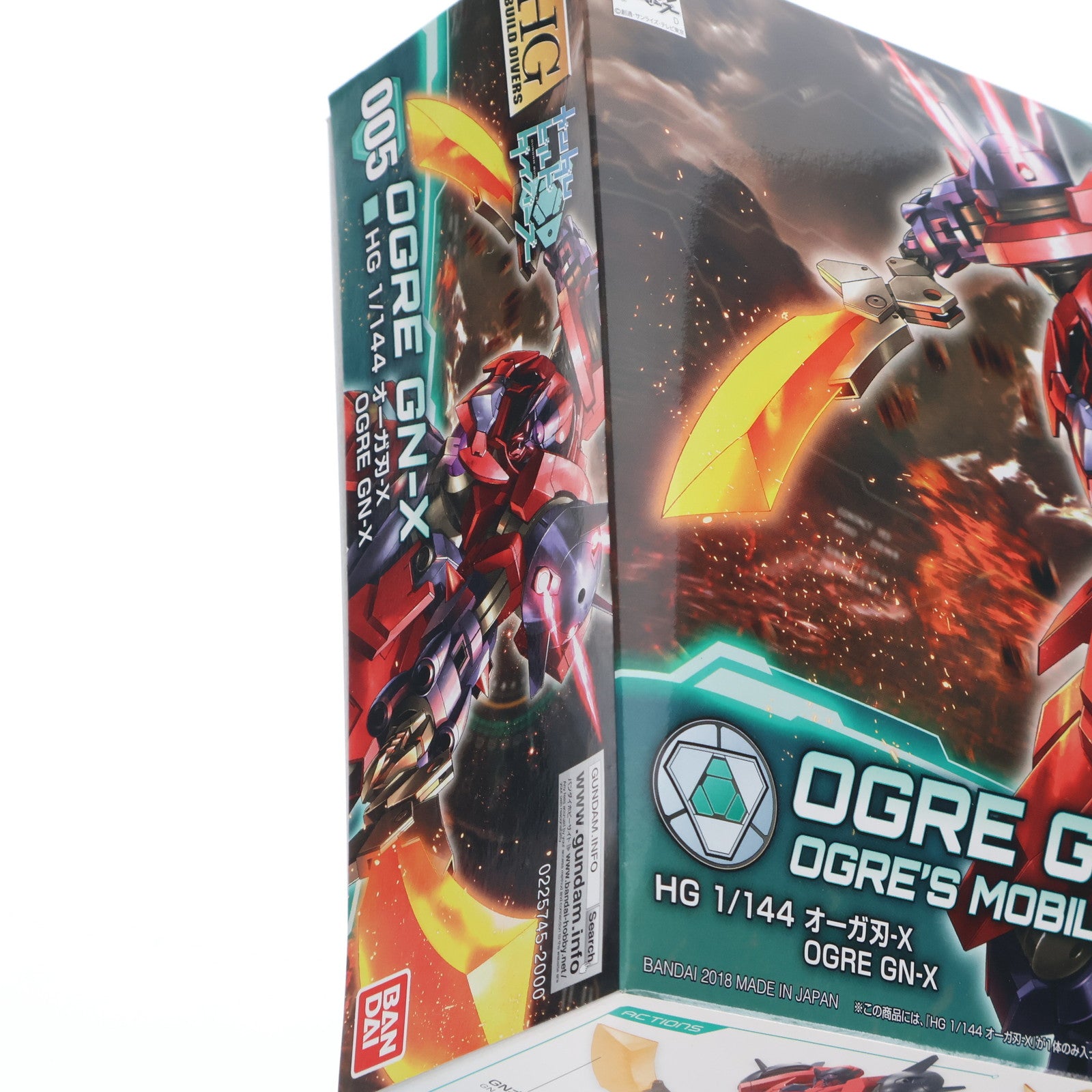 【中古即納】[PTM] HGBD 1/144 オーガ刃-X ガンダムビルドダイバーズ プラモデル バンダイ(20180518)