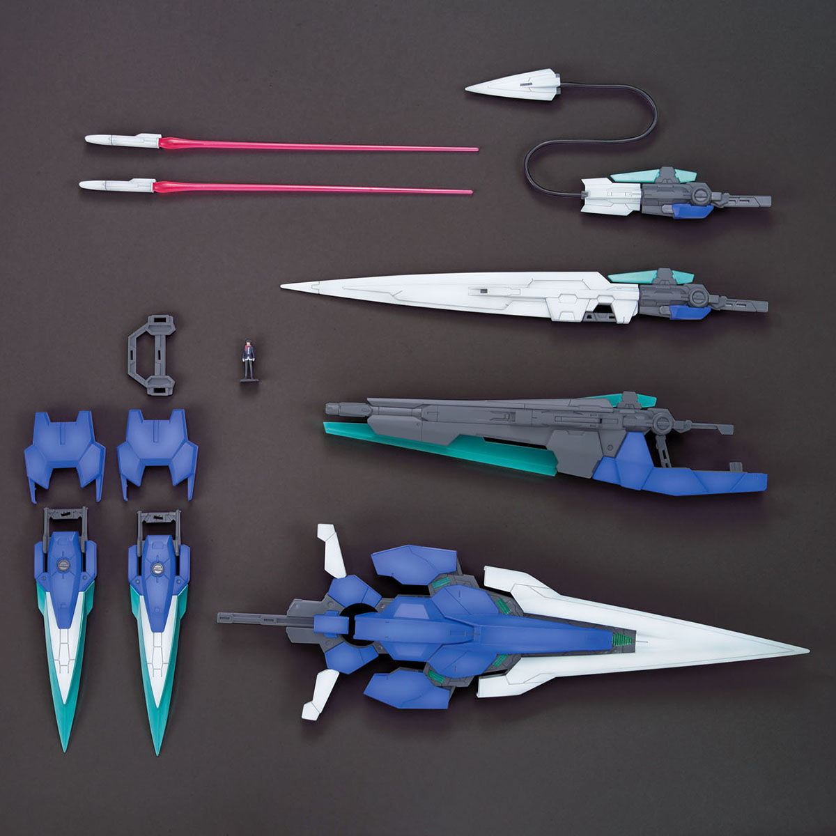 【中古即納】[PTM] (再販) MG 1/100 GN-0000/7S ダブルオーガンダム セブンソード 機動戦士ガンダム00V(ダブルオーブイ)戦記 プラモデル(5063083) バンダイスピリッツ(20250831)