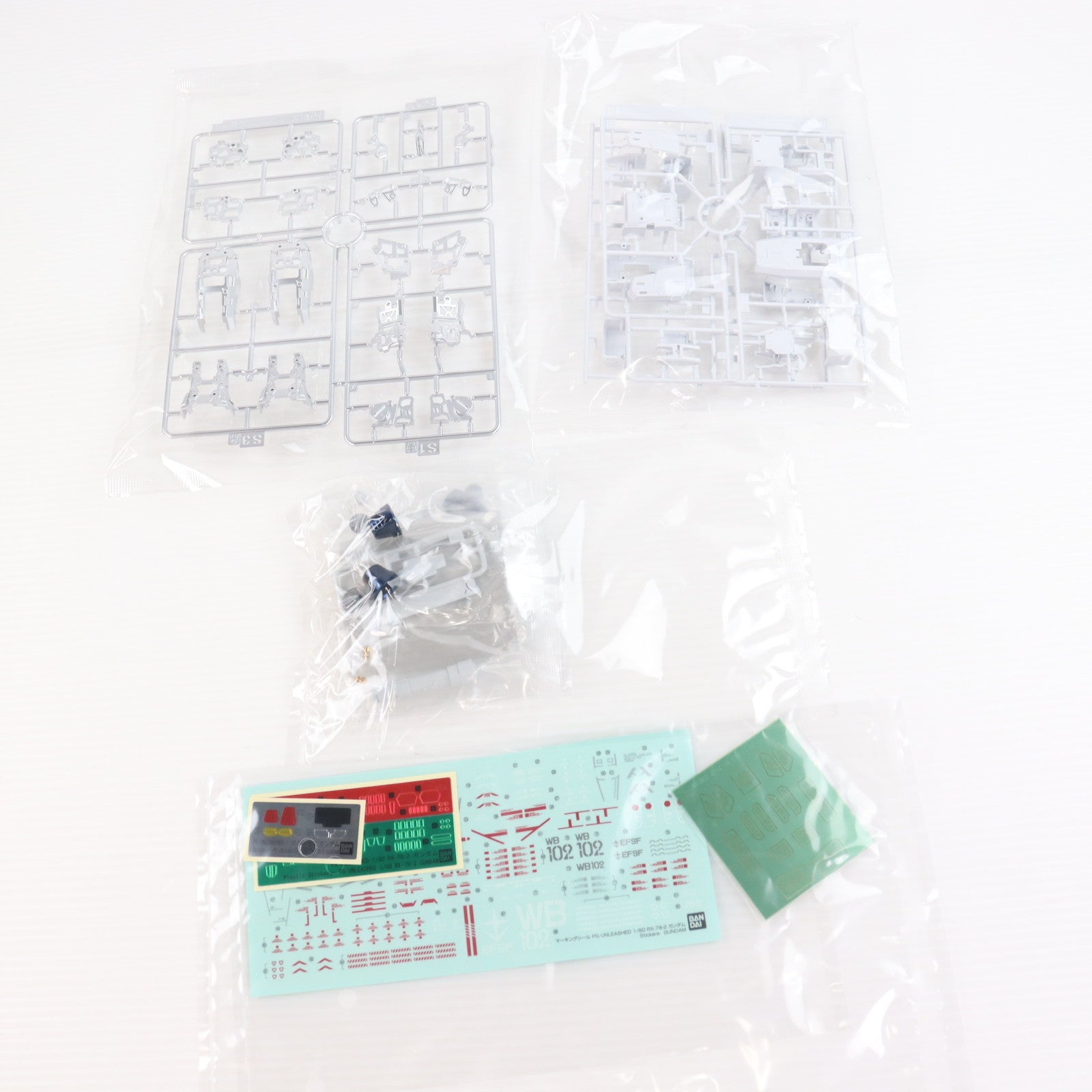 【中古即納】[PTM] (再販) PG UNLEASHED 1/60 RX-78-2 ガンダム 機動戦士ガンダム プラモデル(2530615) バンダイスピリッツ(20250601)