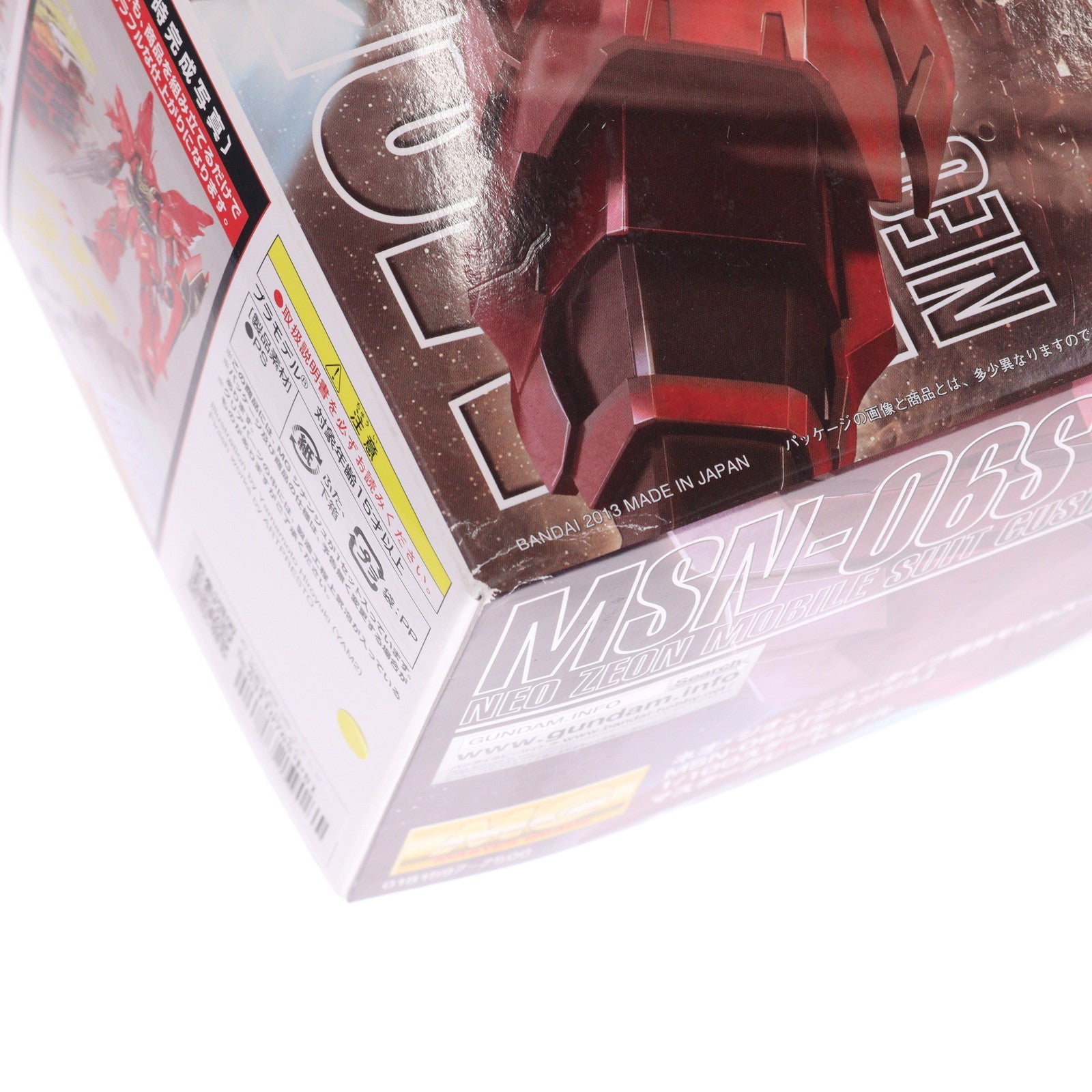 【中古即納】[PTM] MG 1/100 MSN-06S シナンジュ 機動戦士ガンダムUC(ユニコーン) プラモデル(0181597) バンダイ(20130327)