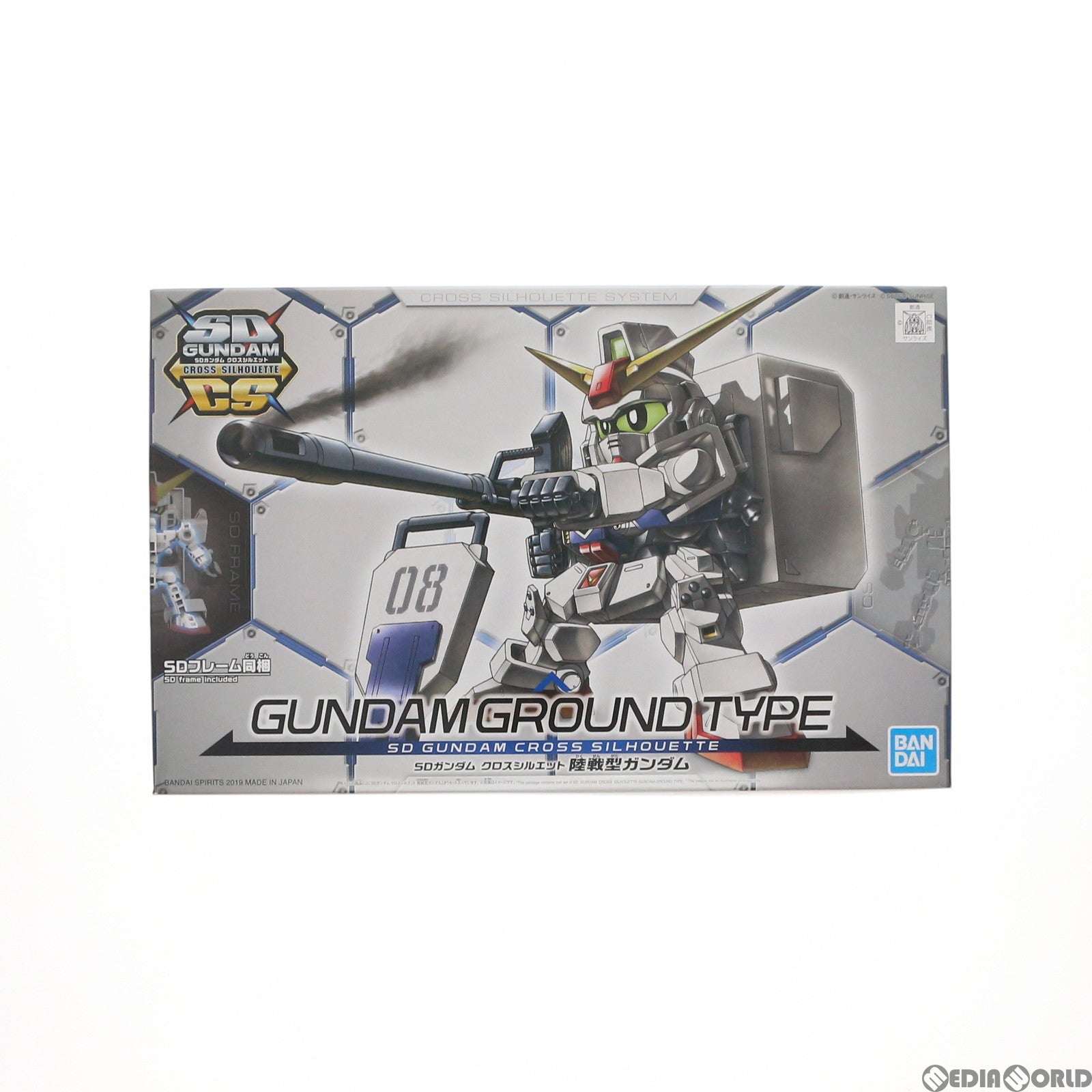 【中古即納】[PTM] SDガンダム クロスシルエット RX-79[G] 陸戦型ガンダム 機動戦士ガンダム 第08MS小隊 プラモデル バンダイスピリッツ(20190518)