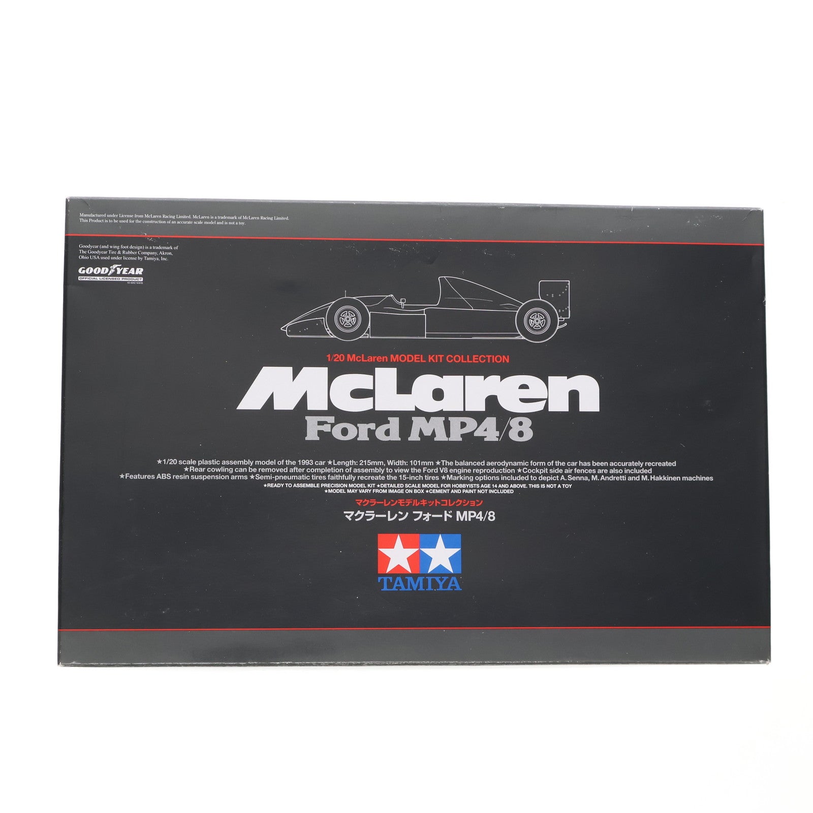 【中古即納】[PTM] マクラーレンモデルキットコレクション 1/20 マクラーレン フォード MP4/8 限定再生産 プラモデル(25172) タミヤ(20140531)
