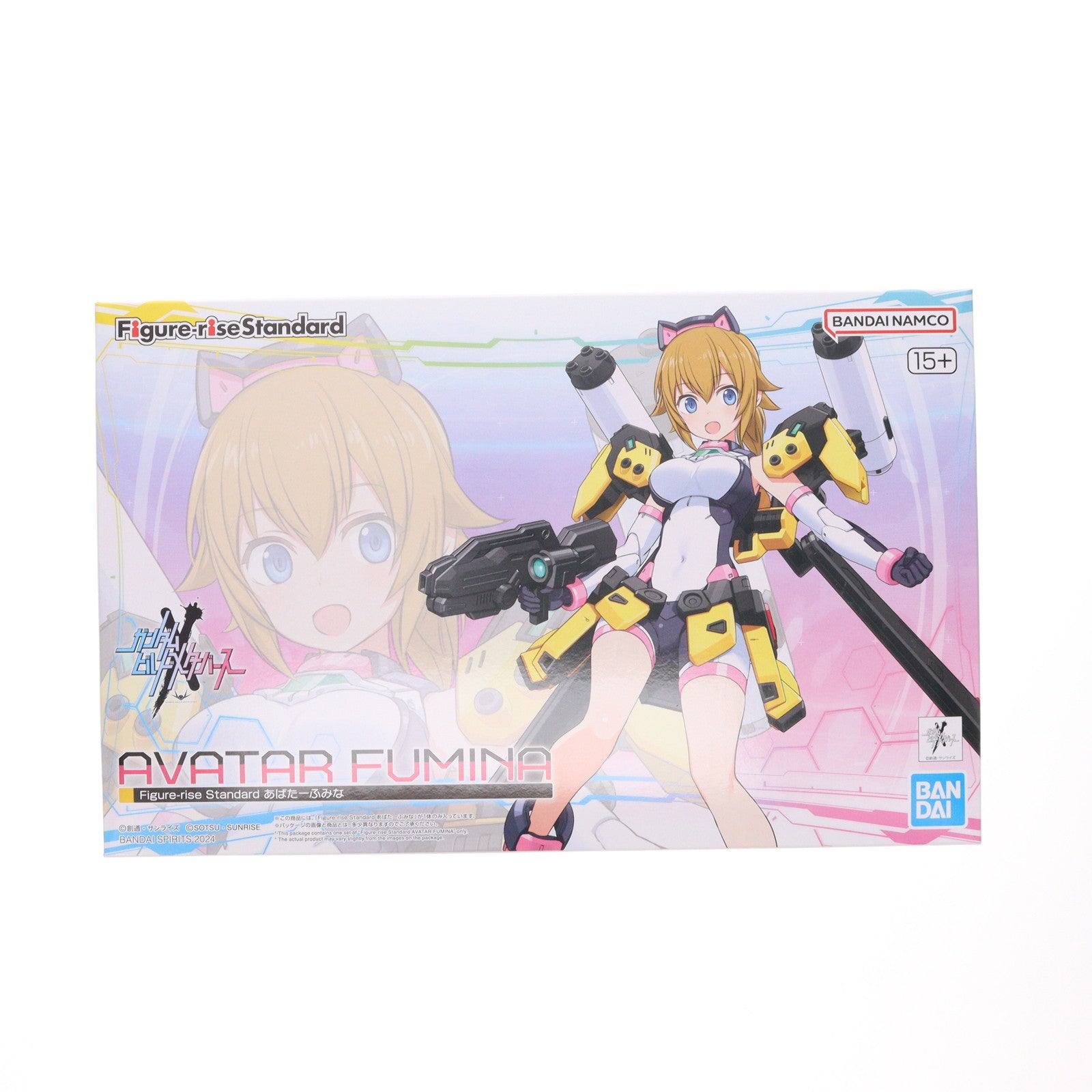 【中古即納】[PTM] (再販) Figure-rise Standard(フィギュアライズ スタンダード) あばたーふみな ガンダムビルドメタバース プラモデル(5066303) バンダイスピリッツ(20240731)