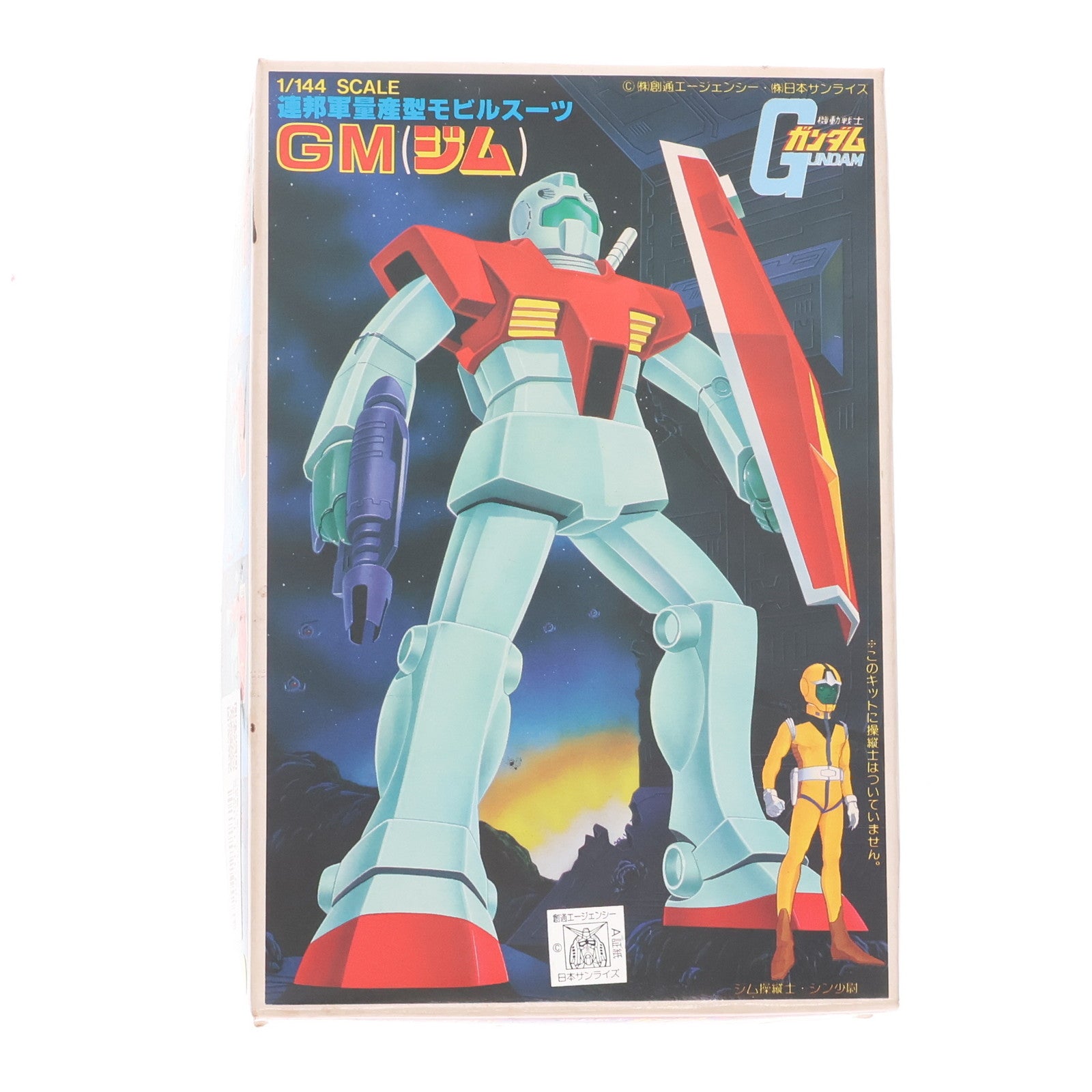 【中古即納】[PTM] (JAN無し版) 1/144 ジム 機動戦士ガンダム ベストメカコレクション No.17 プラモデル(36215) バンダイ(19810630)