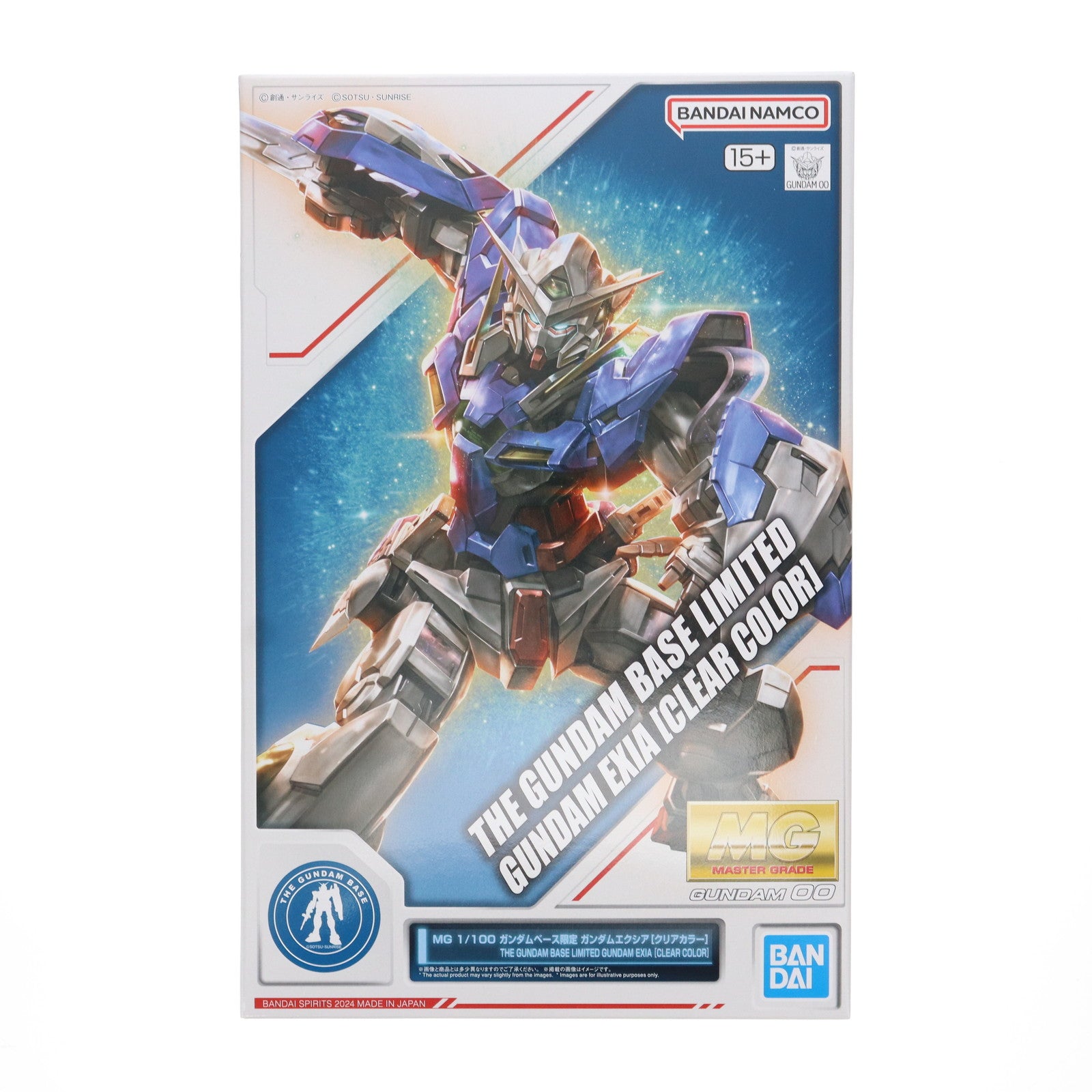 【中古即納】[PTM] ガンダムベース限定 MG 1/100 ガンダムエクシア クリアver. 機動戦士ガンダム00(ダブルオー) プラモデル(5067463) バンダイスピリッツ(20241109)