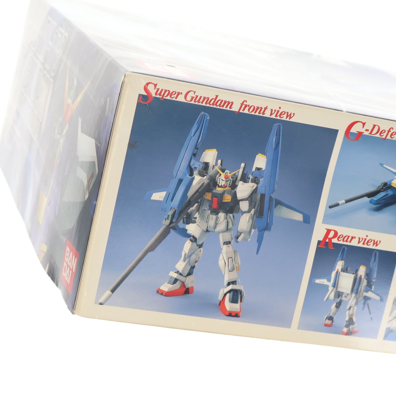 【中古即納】[PTM] MG 1/100 FXA-05D + RX-178 スーパーガンダム 反地球連邦政府組織(エゥーゴ) 試作型モビルスーツ支援戦闘機装備型 機動戦士Zガンダム プラモデル(0071420) バンダイ(20170421)