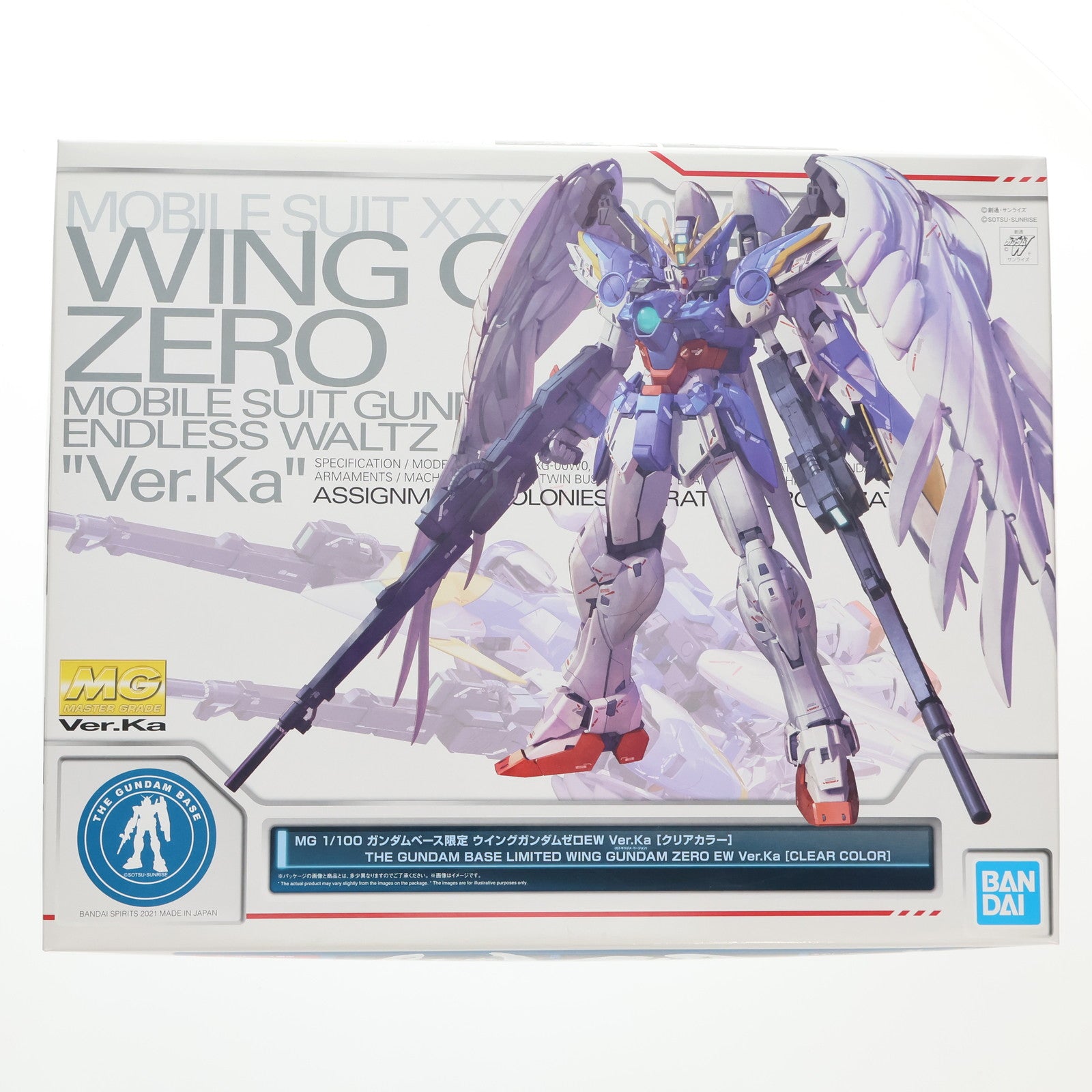 【中古即納】[PTM] ガンダムベース限定 MG 1/100 XXXG-00W0 ウイングガンダムゼロEW Ver.Ka(クリアカラー) 新機動戦記ガンダムW Endless Waltz(エンドレスワルツ) プラモデル(5061649) バンダイスピリッツ(20211218)