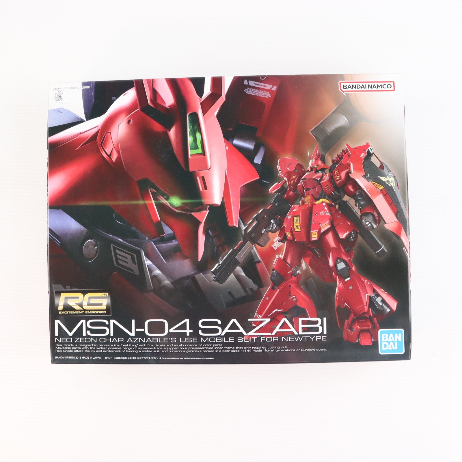 【中古即納】[PTM] (再販) RG 1/144 MSN-04 サザビー 機動戦士ガンダム 逆襲のシャア プラモデル(5061605) バンダイスピリッツ(20210526)
