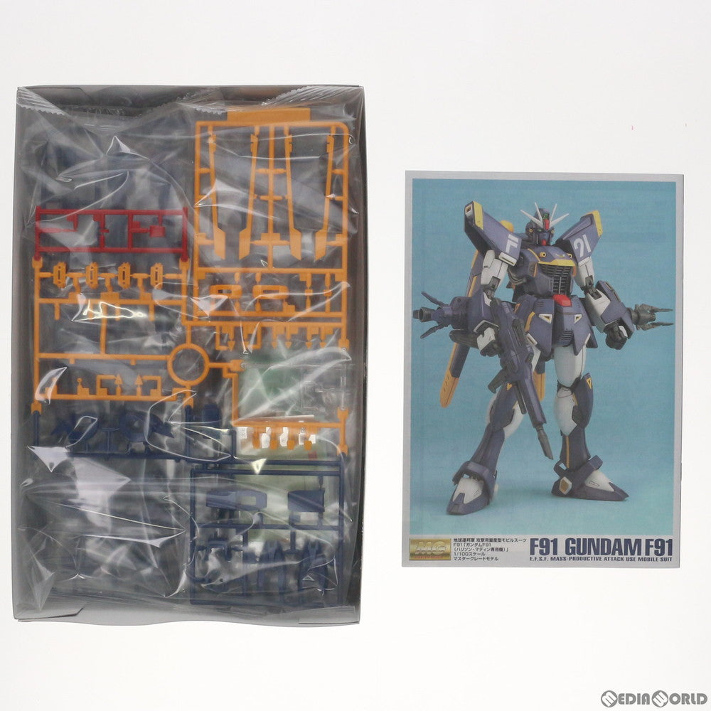 【中古即納】[PTM] MG 1/100 F91 ガンダムF91 ハリソン・マディン専用機 機動戦士クロスボーン・ガンダム プラモデル(0146733) バンダイ(20061130)