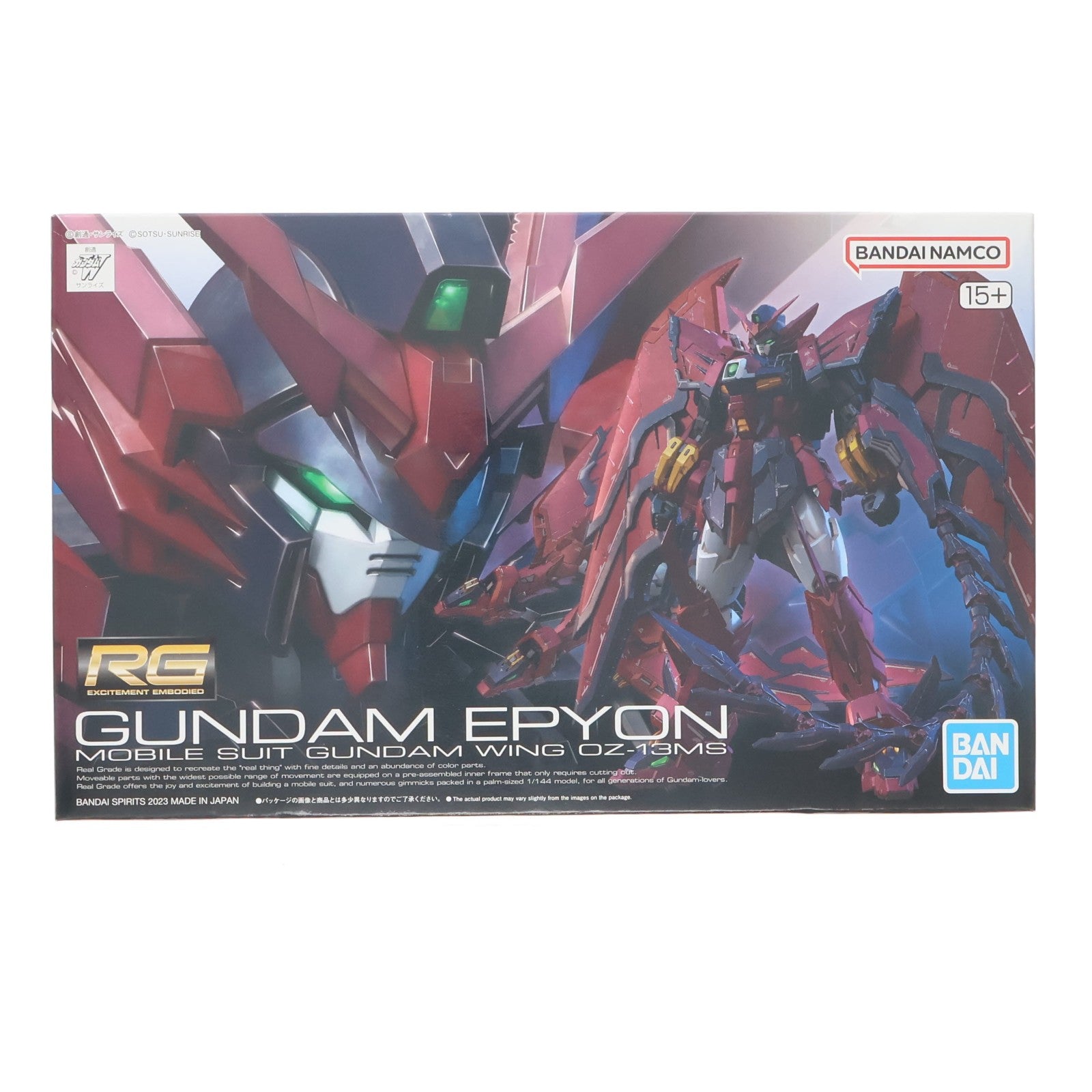 【中古即納】[PTM] (再販) RG 1/144 OZ-13MS ガンダムエピオン 新機動戦記ガンダムW(ウイング) プラモデル(5065442) バンダイスピリッツ(20250628)