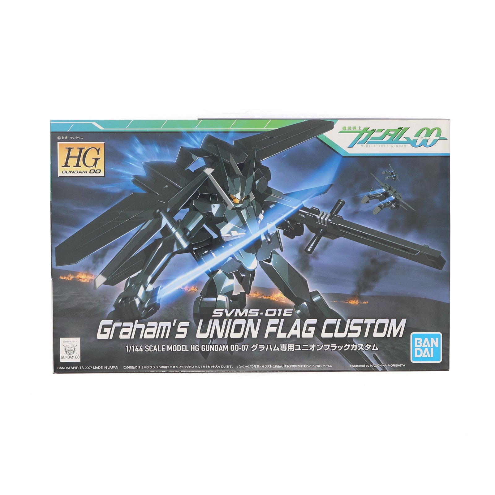 【中古即納】[PTM] HG 1/144 SVMS-01E グラハム専用ユニオンフラッグカスタム 機動戦士ガンダム00(ダブルオー) プラモデル(5060640) バンダイスピリッツ(20200531)