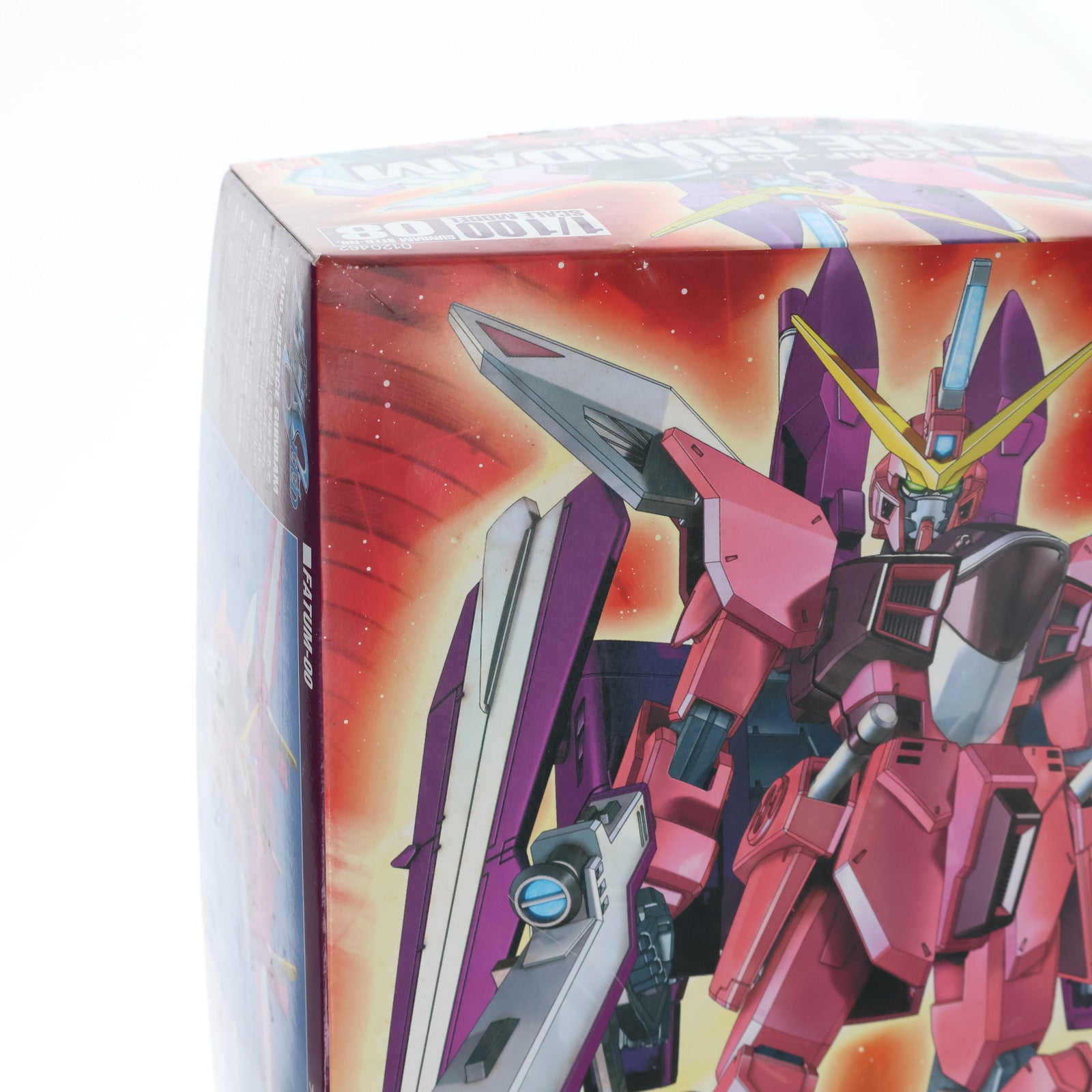 【中古即納】[PTM] 1/100 ZGMF-X09A ジャスティスガンダム 機動戦士ガンダムSEED(シード) NO.08 プラモデル バンダイ(20030810)