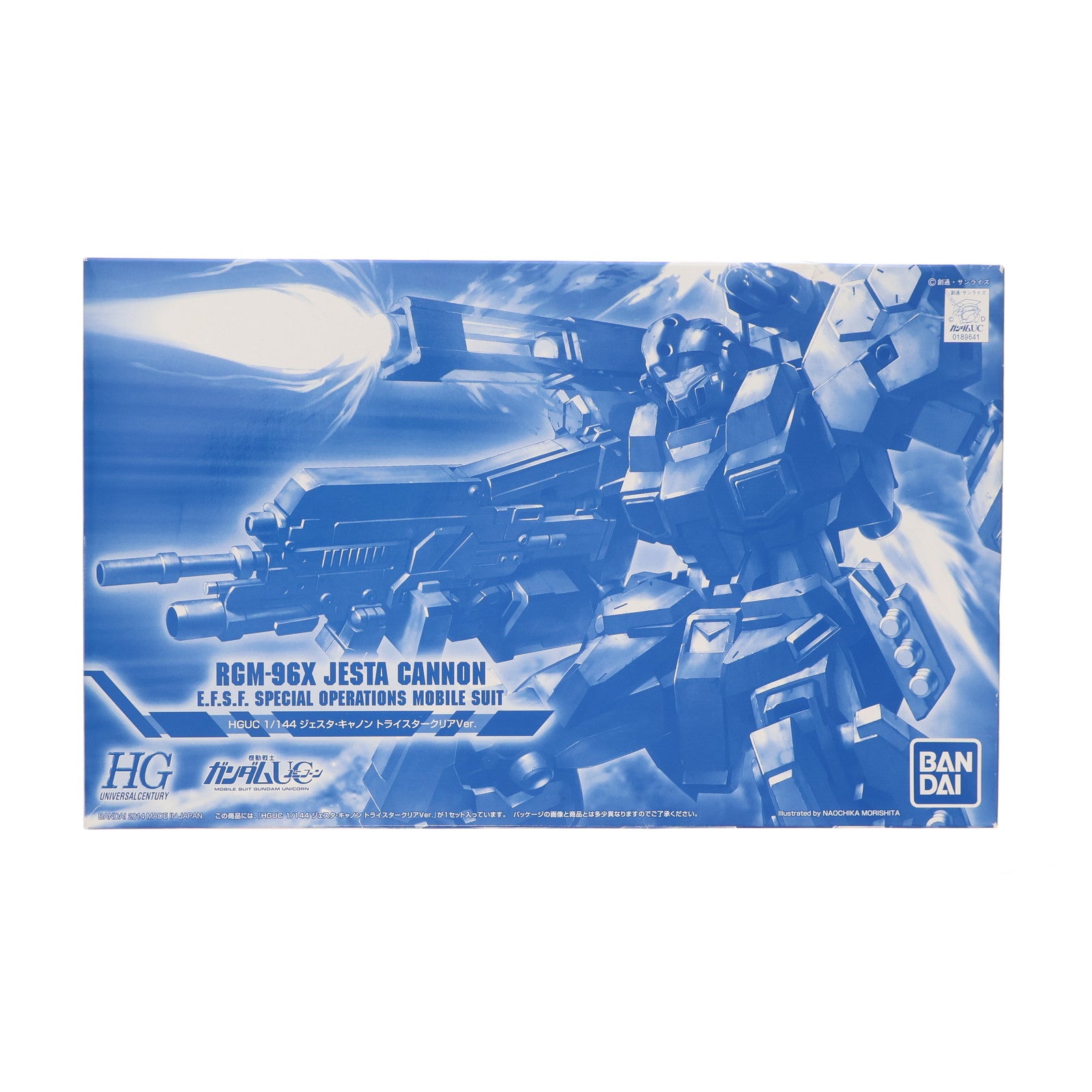 【中古即納】[PTM] プレミアムバンダイ限定 HGUC 1/144 RGM-96X ジェスタ・キャノン トライスタークリアVer. 機動戦士ガンダムUC(ユニコーン) プラモデル(0189641) バンダイ(20140630)