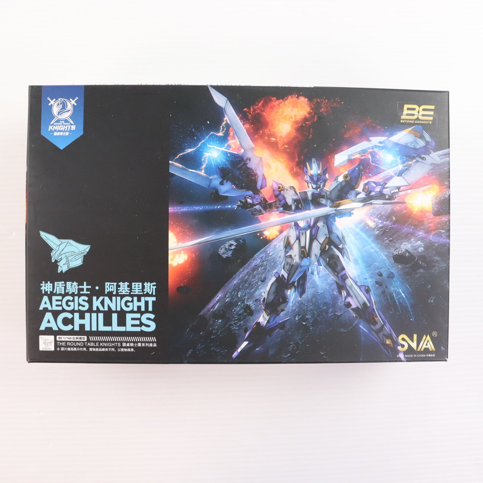 【中古即納】[PTM] BE 1/144 Aegis Knight ACHILLES(アキレス) THE ROUND TABLE KNIGHTS プラモデル(SC-004) SNAA Model(20241231)
