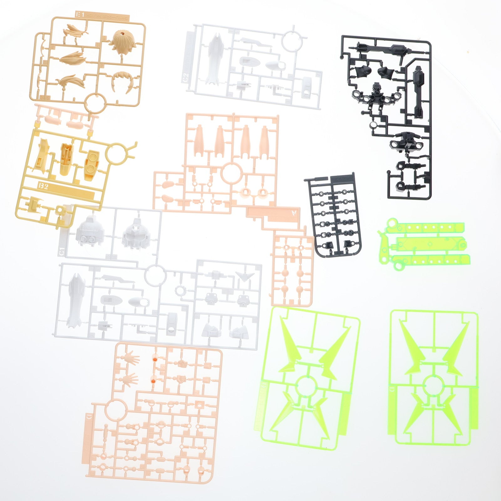 【中古即納】[PTM] HGBF 1/144 WF-01 ういにんぐふみな ガンダムビルドファイターズトライ プラモデル(0219551) バンダイ(20170930)