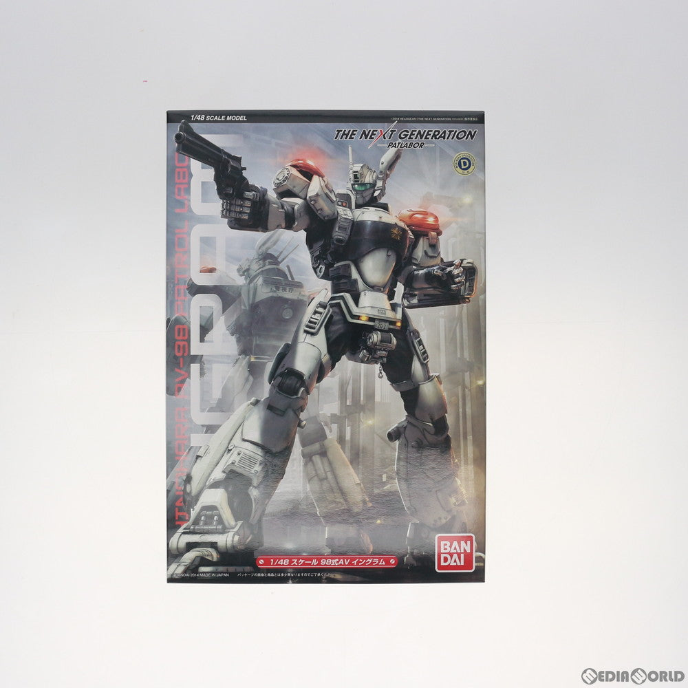 【中古即納】[PTM] 1/48 98式AV イングラム THE NEXT GENERATION -パトレイバー- プラモデル(0193227) バンダイ(20190706)