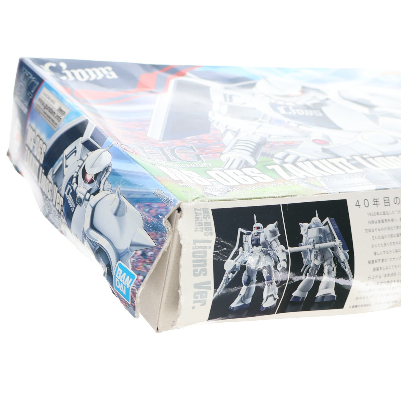 【中古即納】[PTM] (プラモデル単品) HG 1/144 MS-06S ザクII ライオンズVer. 機動戦士ガンダム 埼玉西武ライオンズガンプラ付チケット プラモデル(5057875) バンダイスピリッツ(20190317)