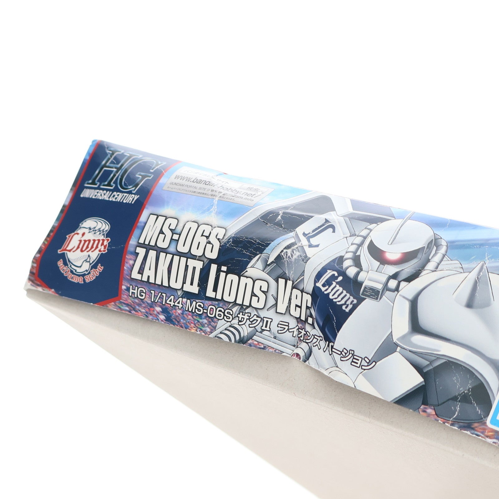 【中古即納】[PTM] (プラモデル単品) HG 1/144 MS-06S ザクII ライオンズVer. 機動戦士ガンダム 埼玉西武ライオンズガンプラ付チケット プラモデル(5057875) バンダイスピリッツ(20190317)