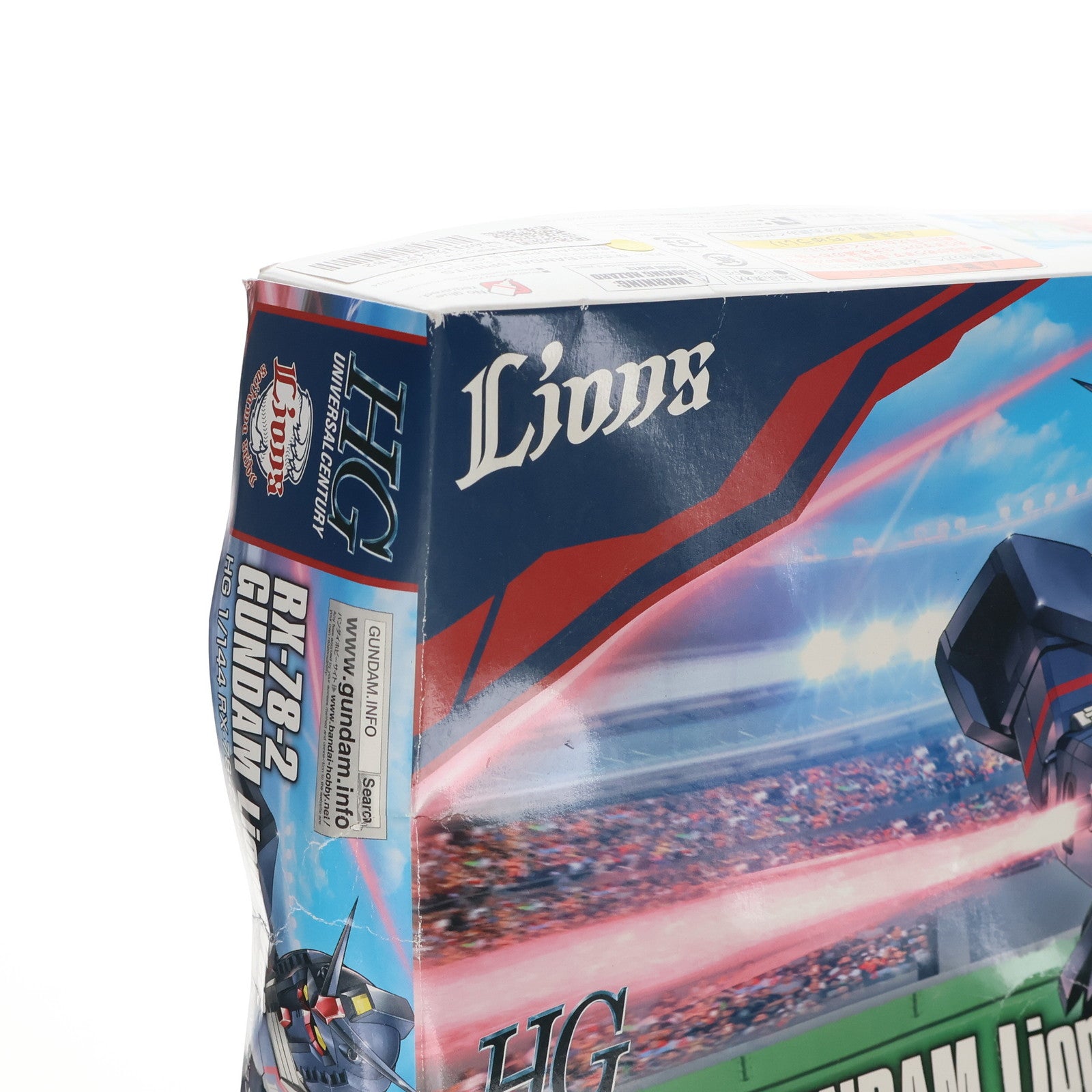 【中古即納】[PTM] 埼玉西武ライオンズ公式オンラインショップ限定 HG 1/144 RX-78-2 ガンダム ライオンズVer. 機動戦士ガンダム プラモデル(5057805) バンダイスピリッツ(20191231)