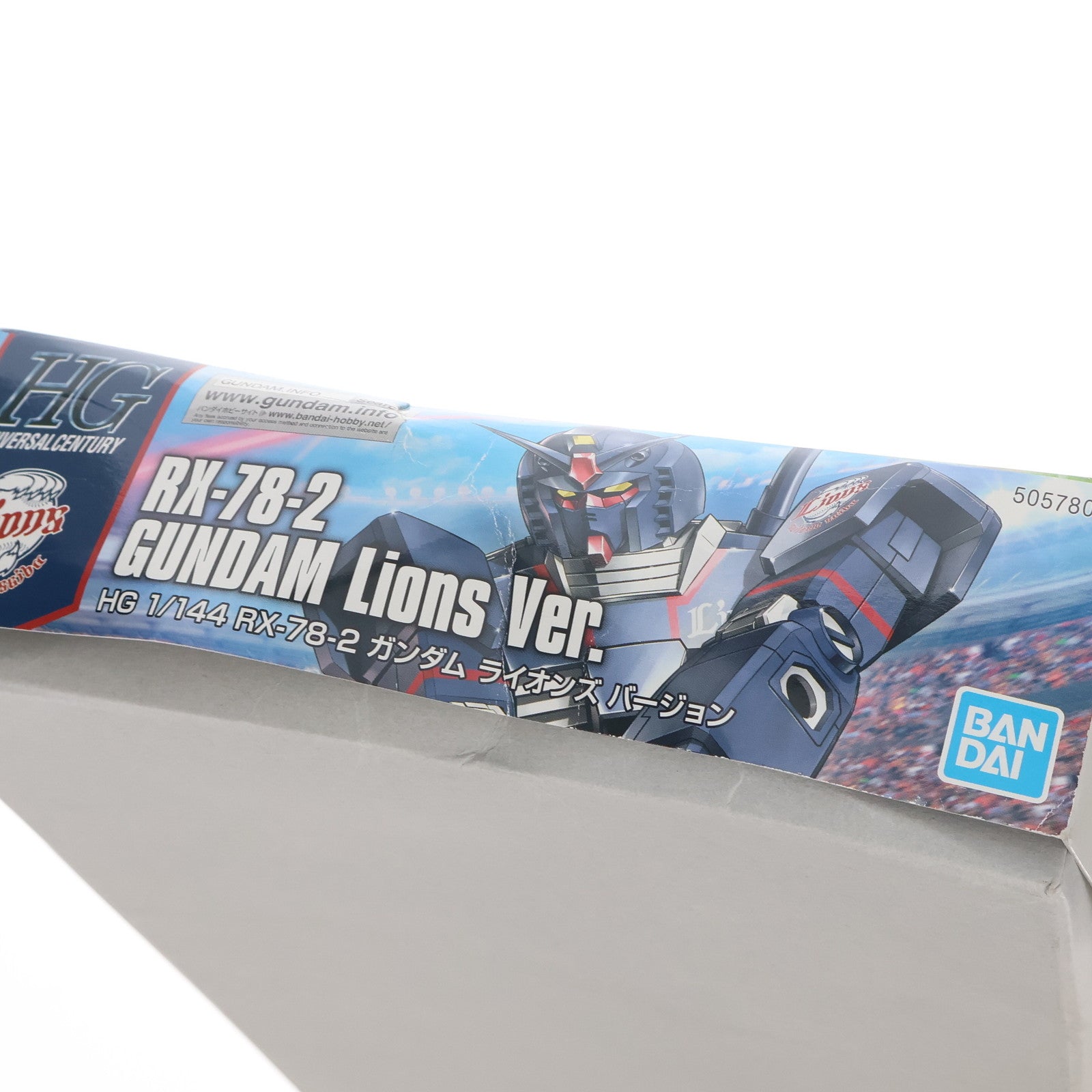 【中古即納】[PTM] 埼玉西武ライオンズ公式オンラインショップ限定 HG 1/144 RX-78-2 ガンダム ライオンズVer. 機動戦士ガンダム プラモデル(5057805) バンダイスピリッツ(20191231)