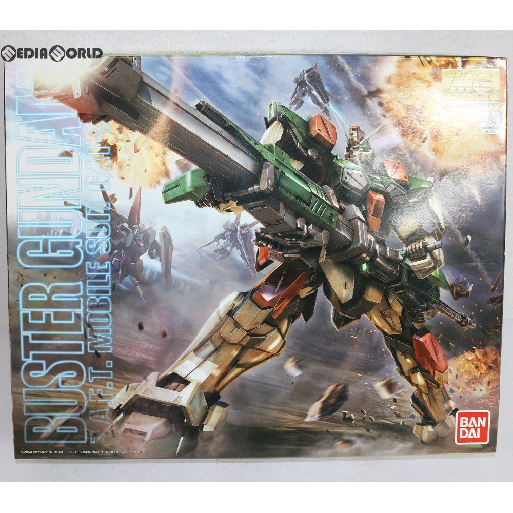 【中古即納】[PTM] MG 1/100 GAT-X103 バスターガンダム 機動戦士ガンダムSEED(シード) プラモデル(0177908) バンダイ(20200926)